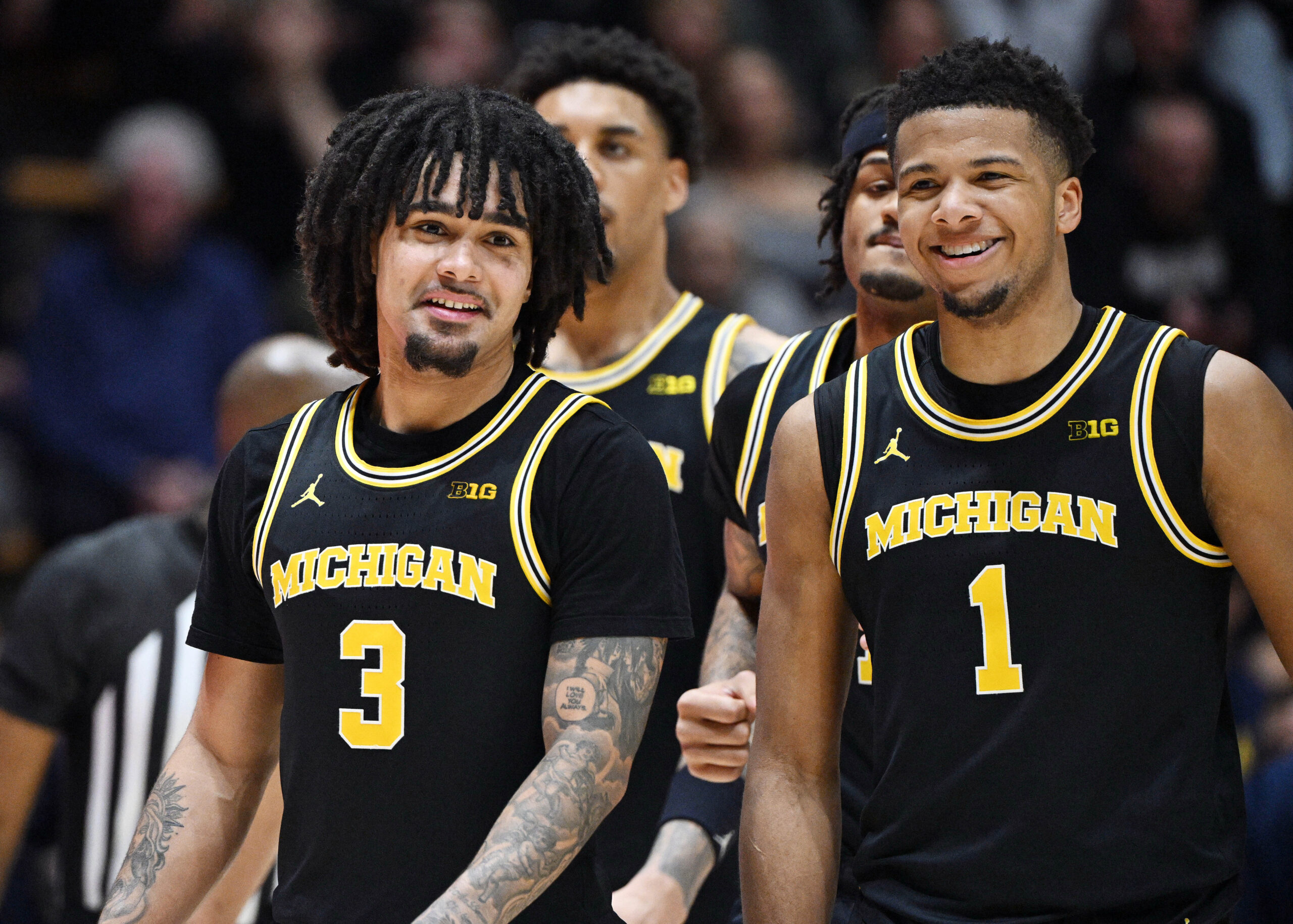 3 things we learned from Michigan Basketball’s win at Purdue, loss to Duke