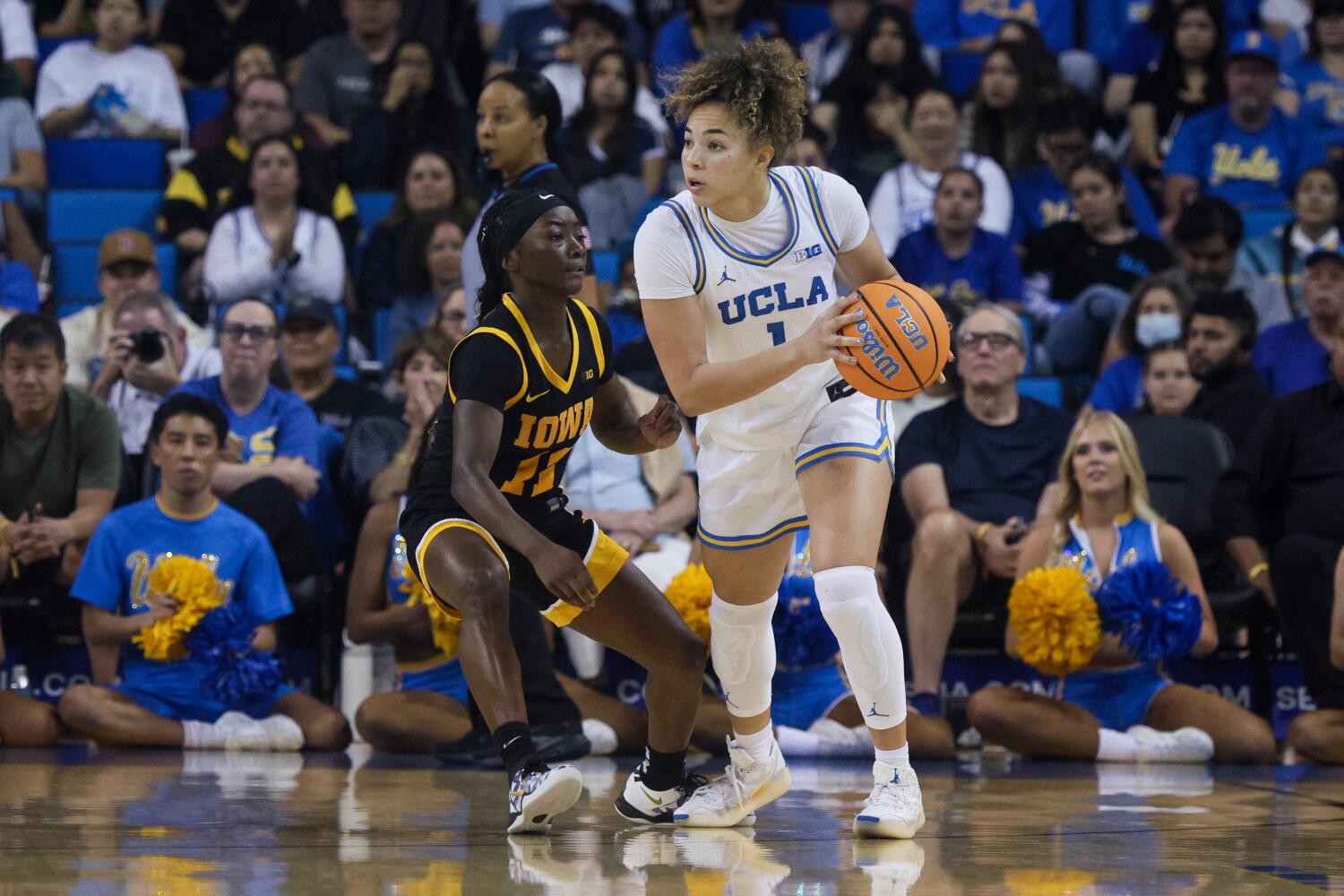 Angela Dugalic and No. 2 UCLA dominate No. 8 Iowa for 15th consecutive win