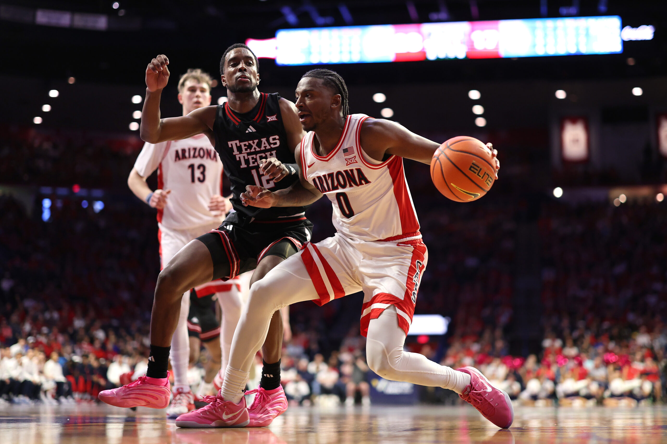 Arizona men’s basketball loses in OT at home to No. 16 Texas Tech