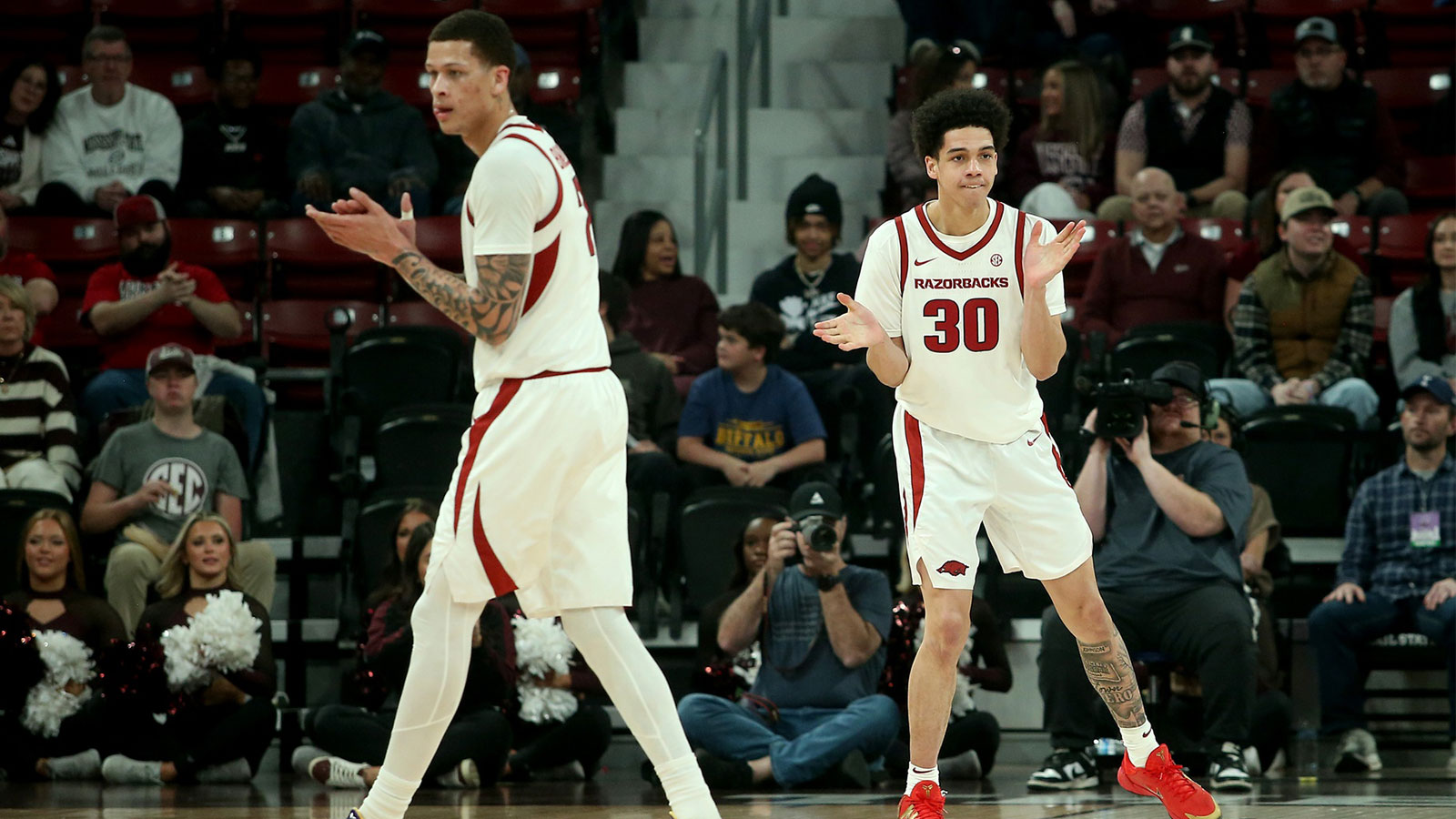 Arkansas basketball’s John Calipari ‘found another player’ in breakout freshman