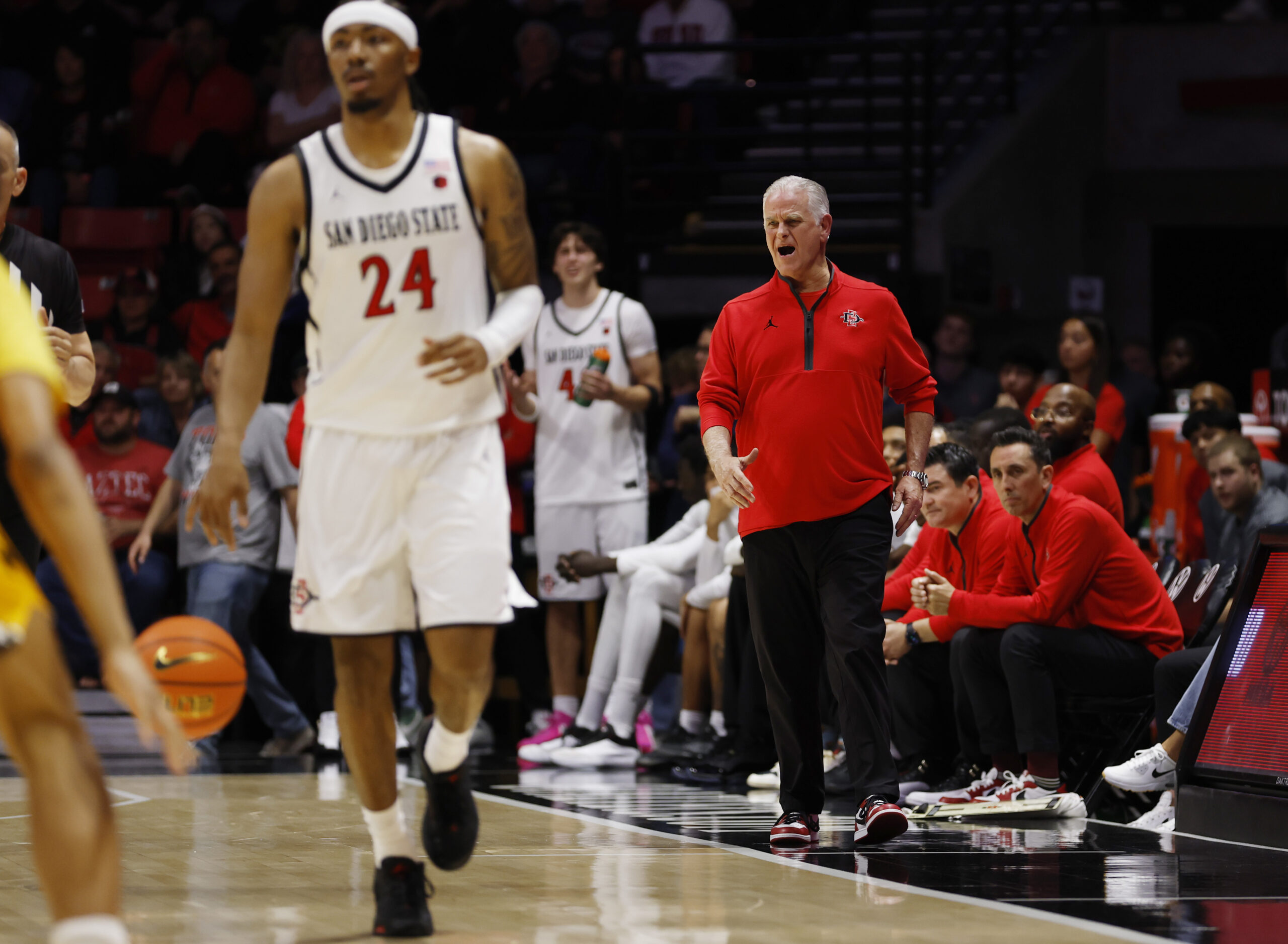 AZTECS SHOW NO LOVE TO JILTED WOLF PACK, SCORING A 71-57 VICTORY OVER NEVADA