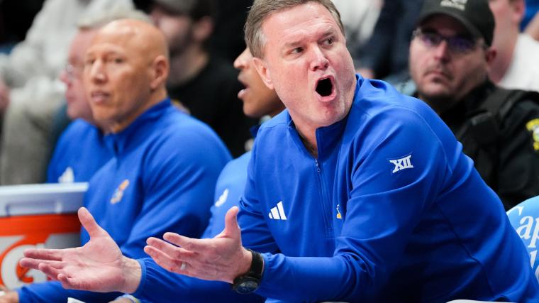 Bill Self calls Kansas ‘awful,’ ‘soft’ in worst home loss to unranked team in five decades