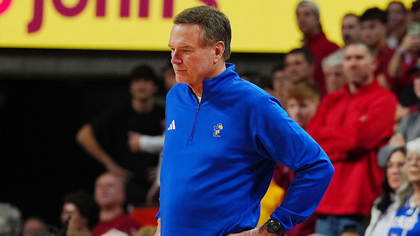 Bill Self wants Kansas to ‘react like men’ after getting embarrassed at Iowa State