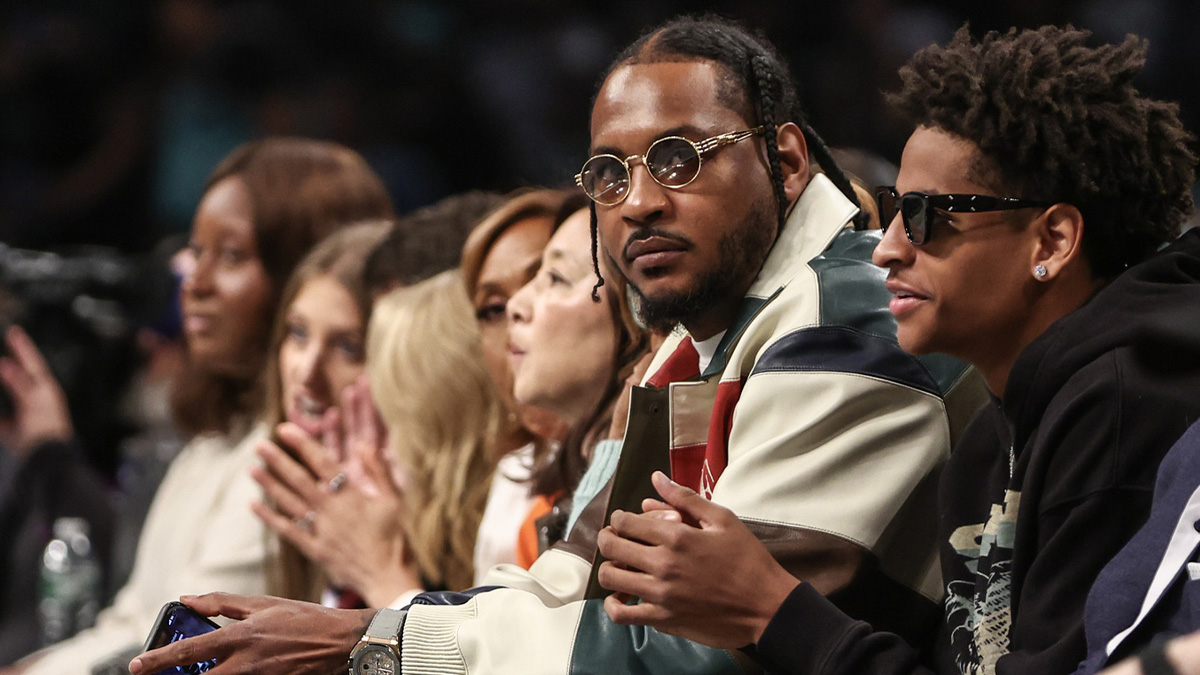 Carmelo Anthony’s blunt reaction to Syracuse loss to North Carolina says it all