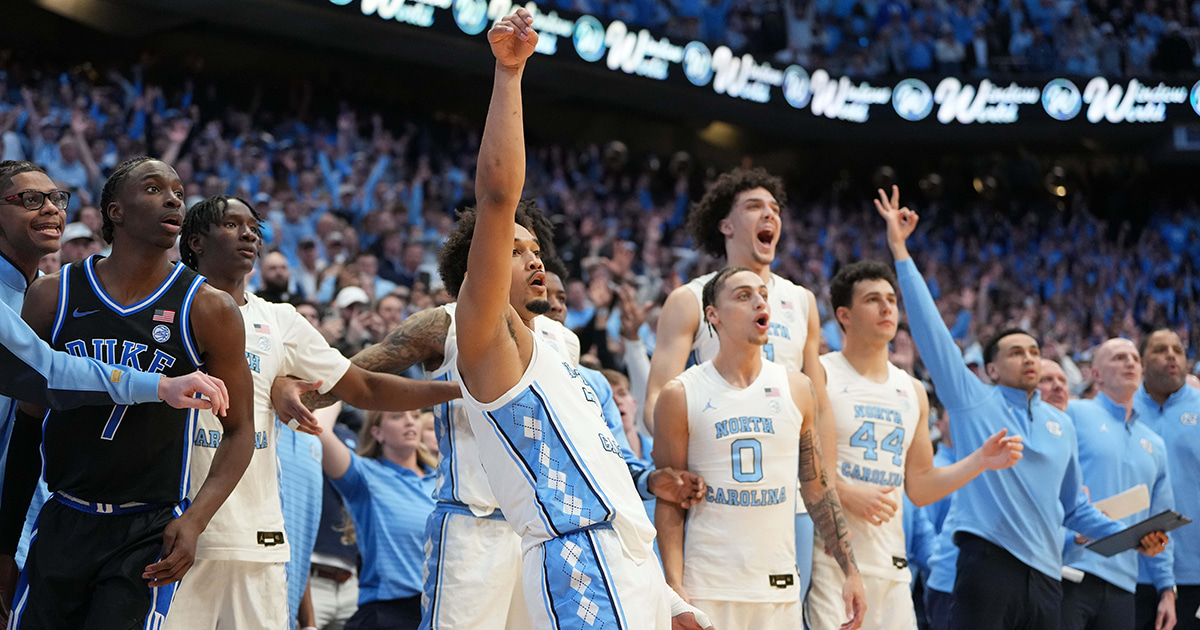 College Basketball TV Ratings: North Carolina’s win over Duke becomes third-most watched men’s game to date