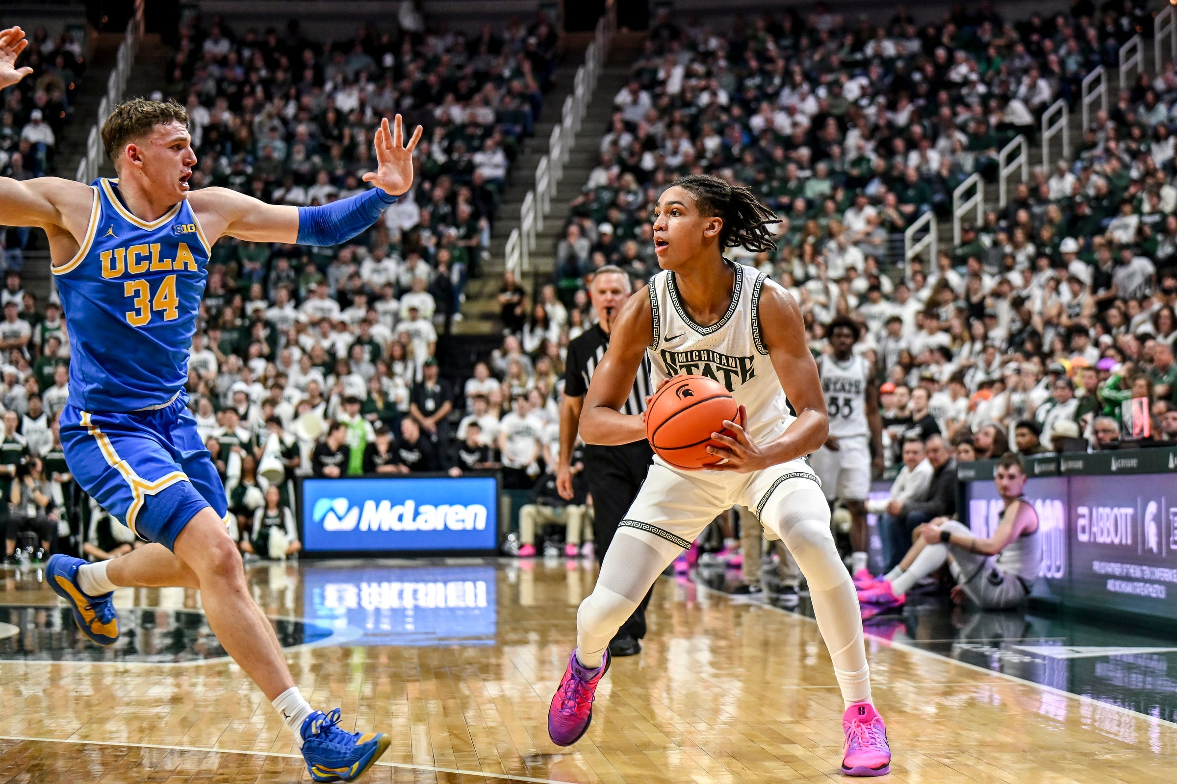 Could Tom Izzo give Michigan State freshman Jordan Scott time at PG?