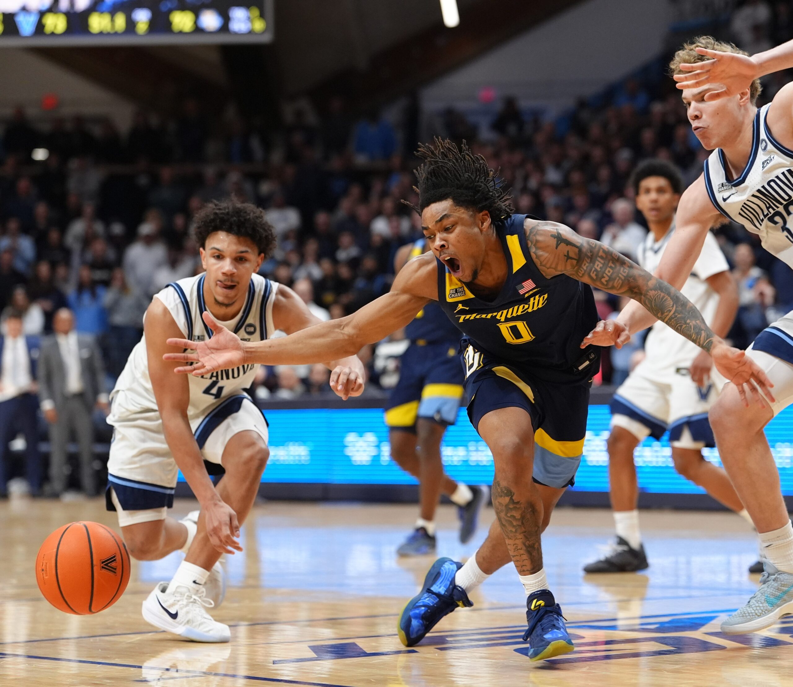 Depending On The Level Of Grace: RV Villanova 77, Marquette 74