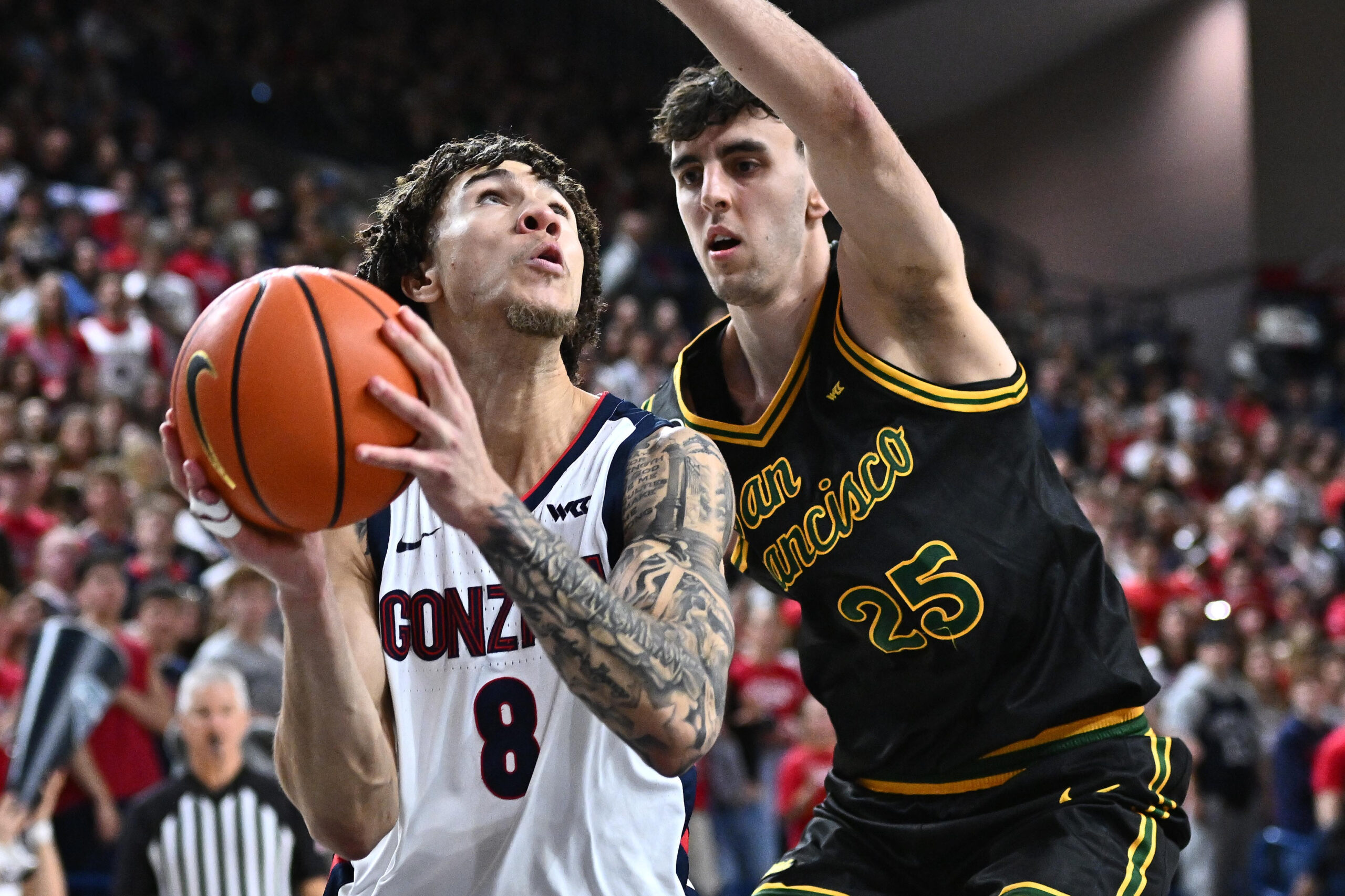 Game Preview: Gonzaga and San Francisco Meet for Wednesday Night Rematch at Chase Center