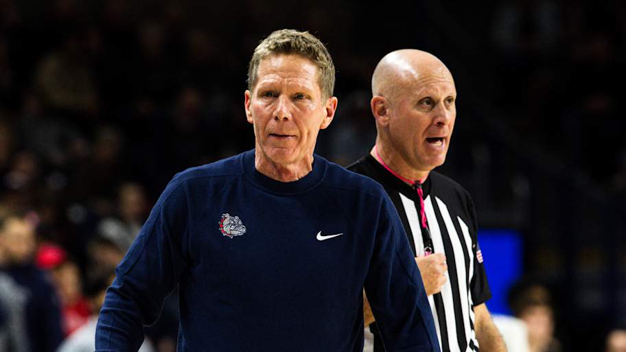 Gonzaga Bulldogs head coach Mark Few.