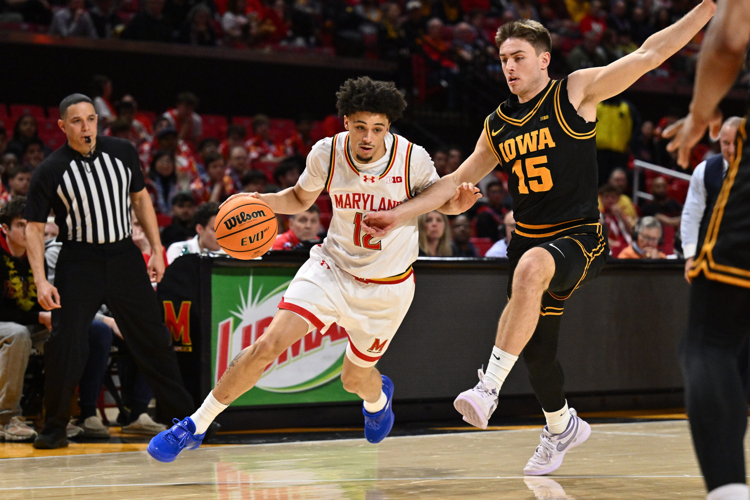 Hawks’ win streak ends at six after 77-70 loss at Maryland