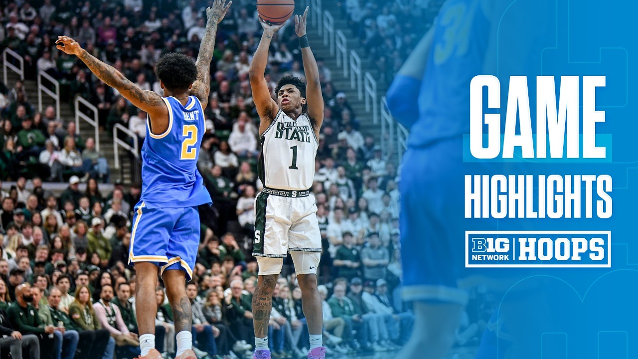 Highlights: Spartans dominate Bruins, roll to blowout victory