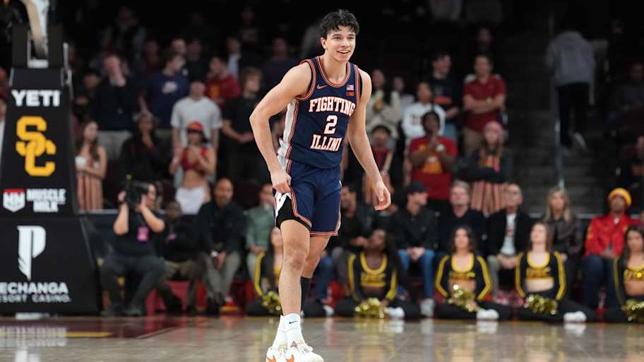 Illinois basketball floor and ceiling with 4 games until NCAA tournament