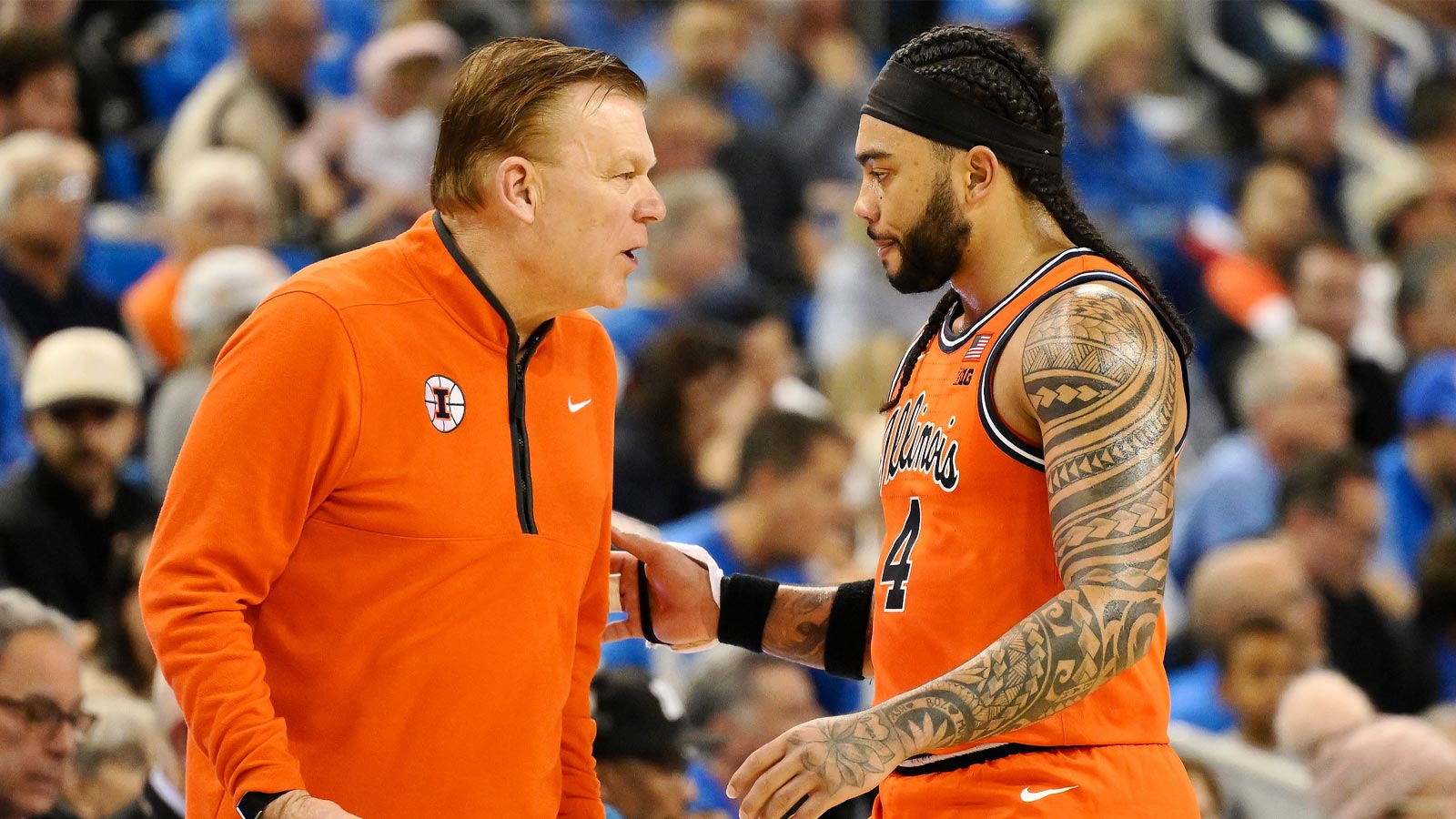 Illinois’ Brad Underwood is sick and tired of dumb old Keaton Wagler narratives