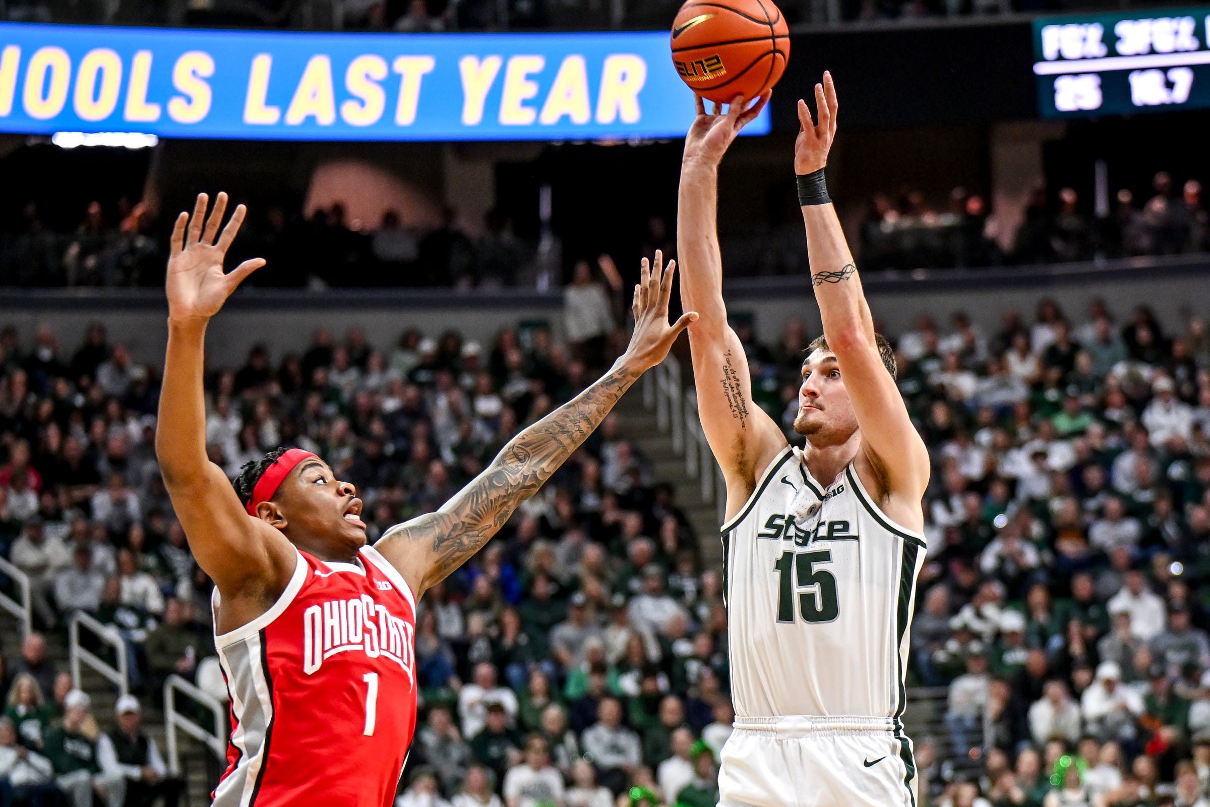 Instant Recap: Spartans Survive Bruce Thornton & Ohio State, 66-60