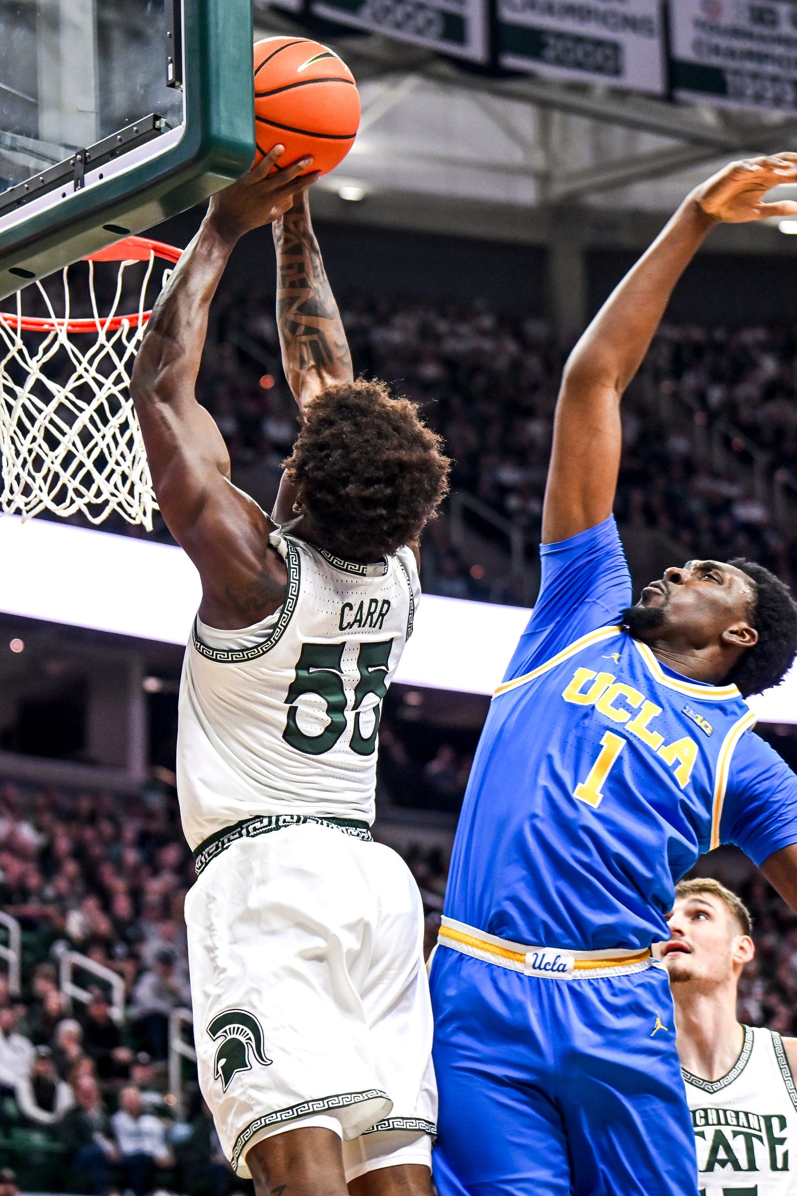 Jeremy Fears Jr, Michigan State basketball feast on Bruins from deep