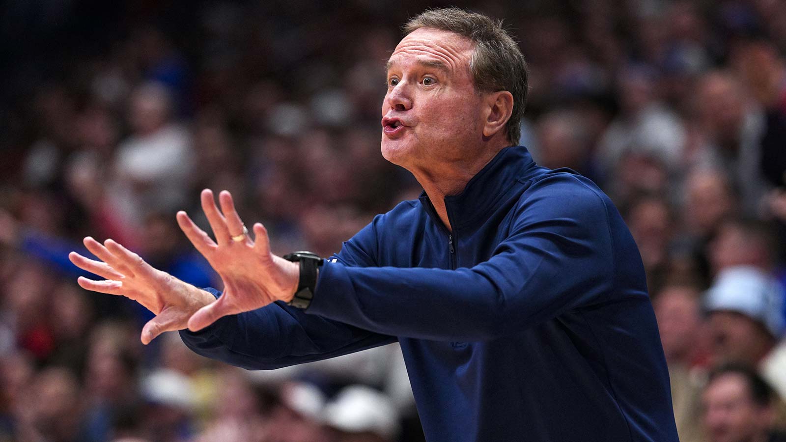 Kansas coach Bill Self makes Darryn Peterson admission after scratch for Arizona game
