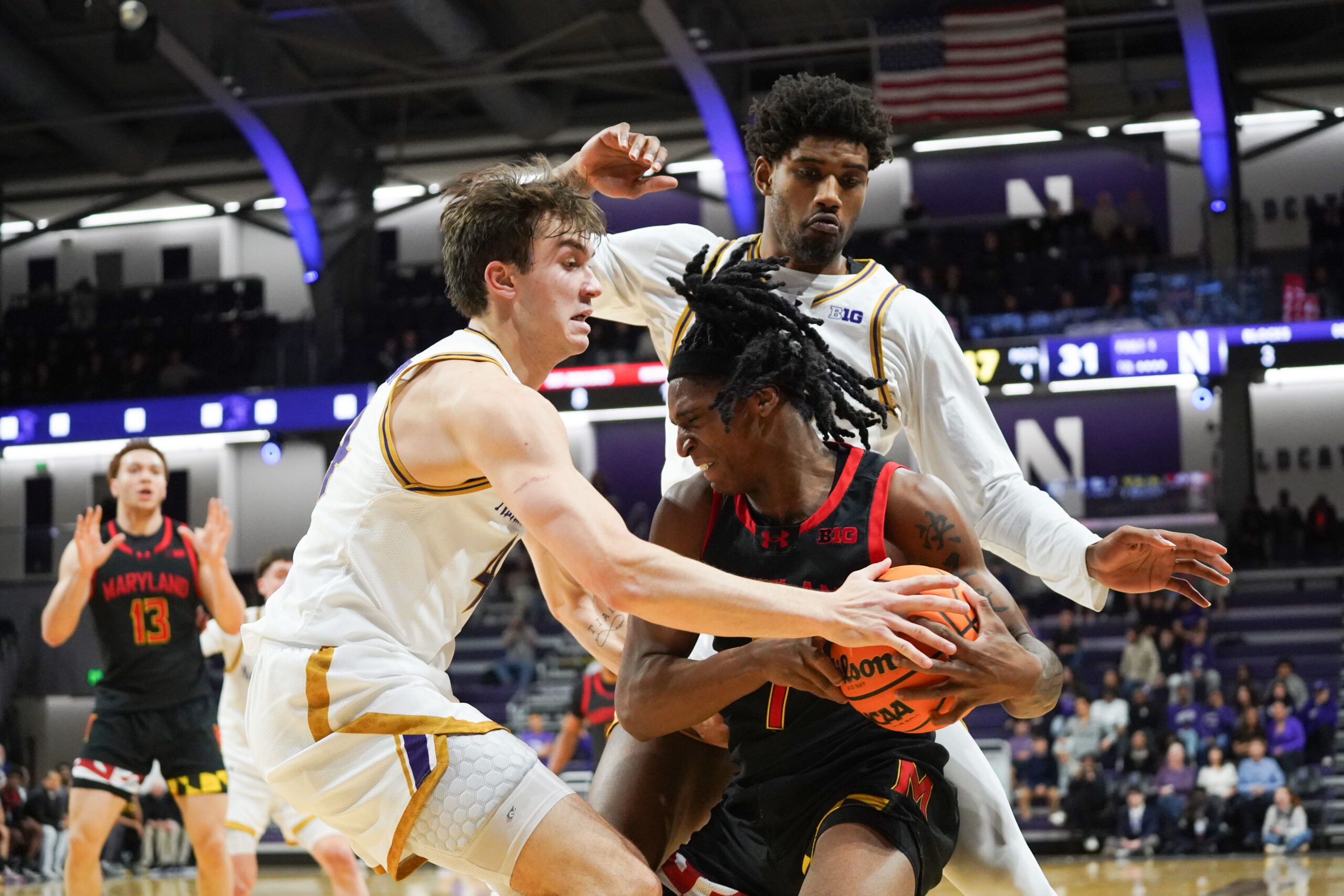 Maryland men’s basketball falters against Northwestern, 78-74, despite Mills’ historic night