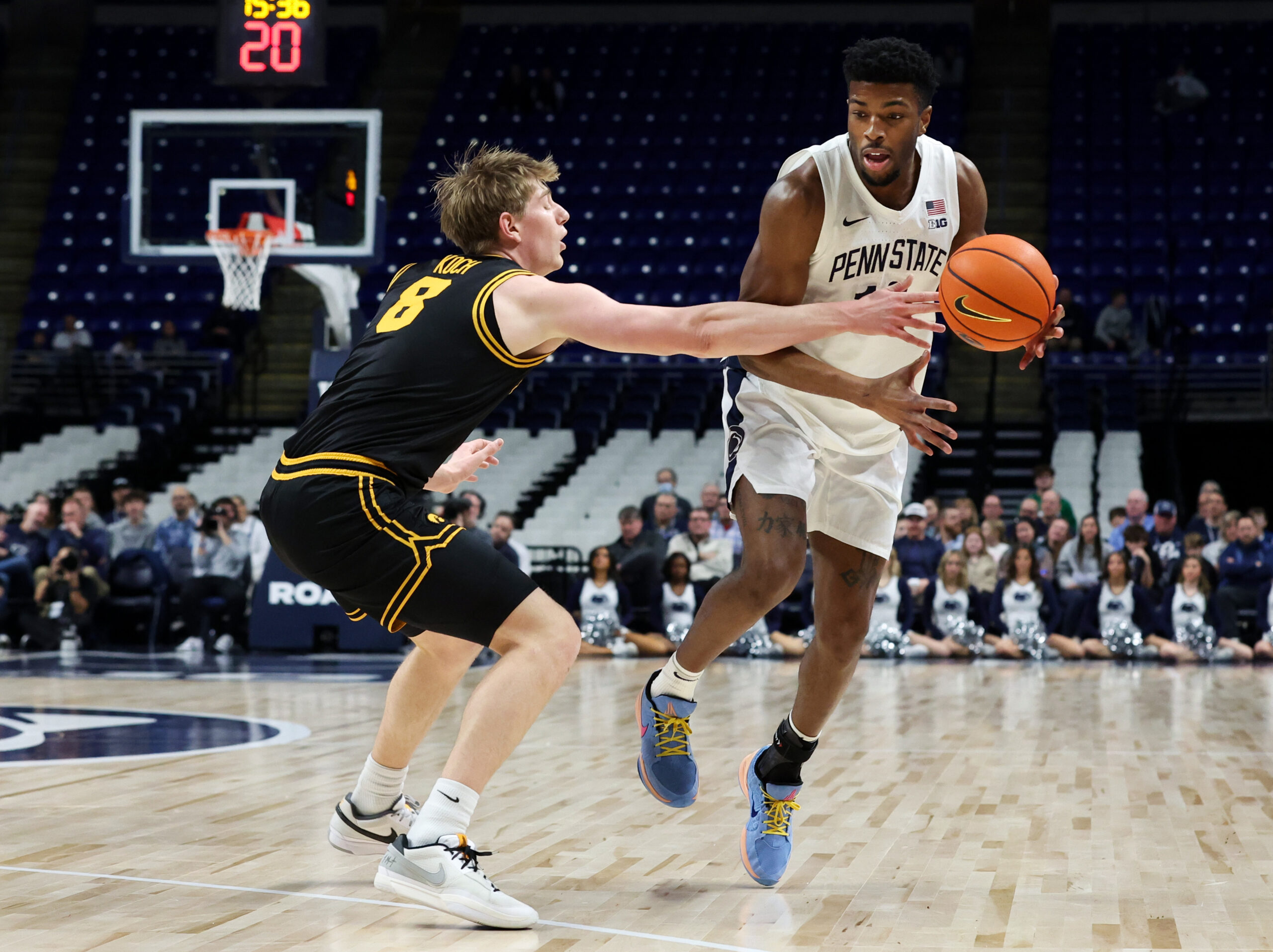 Men’s Basketball: Penn State 71, Iowa 69