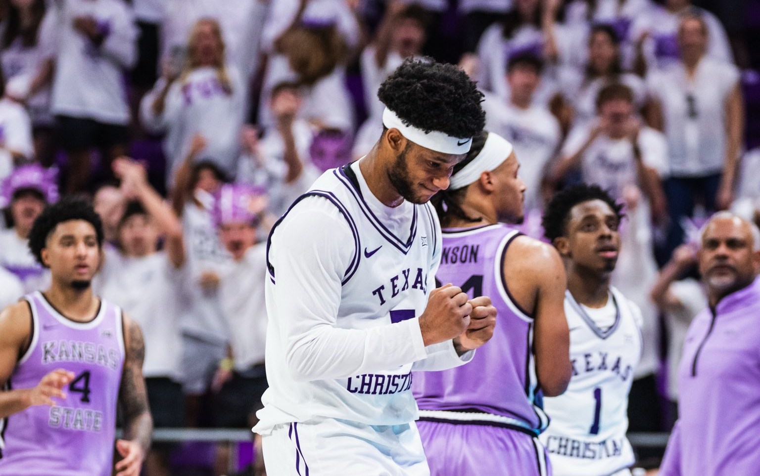 Men’s Basketball: Xavier Edmonds powers TCU to comeback win over Kansas State