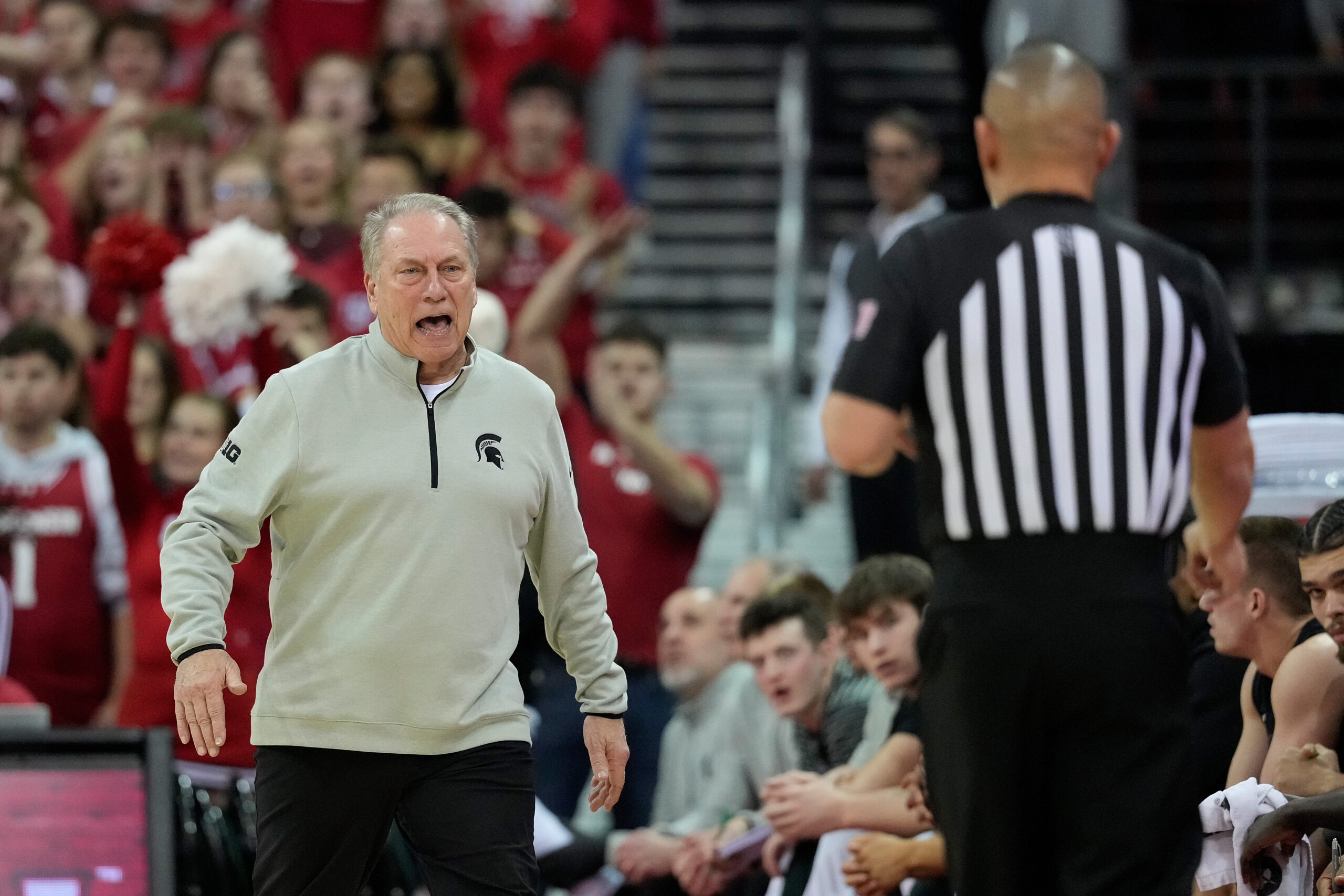 Michigan State blown out by the Badgers in Madison