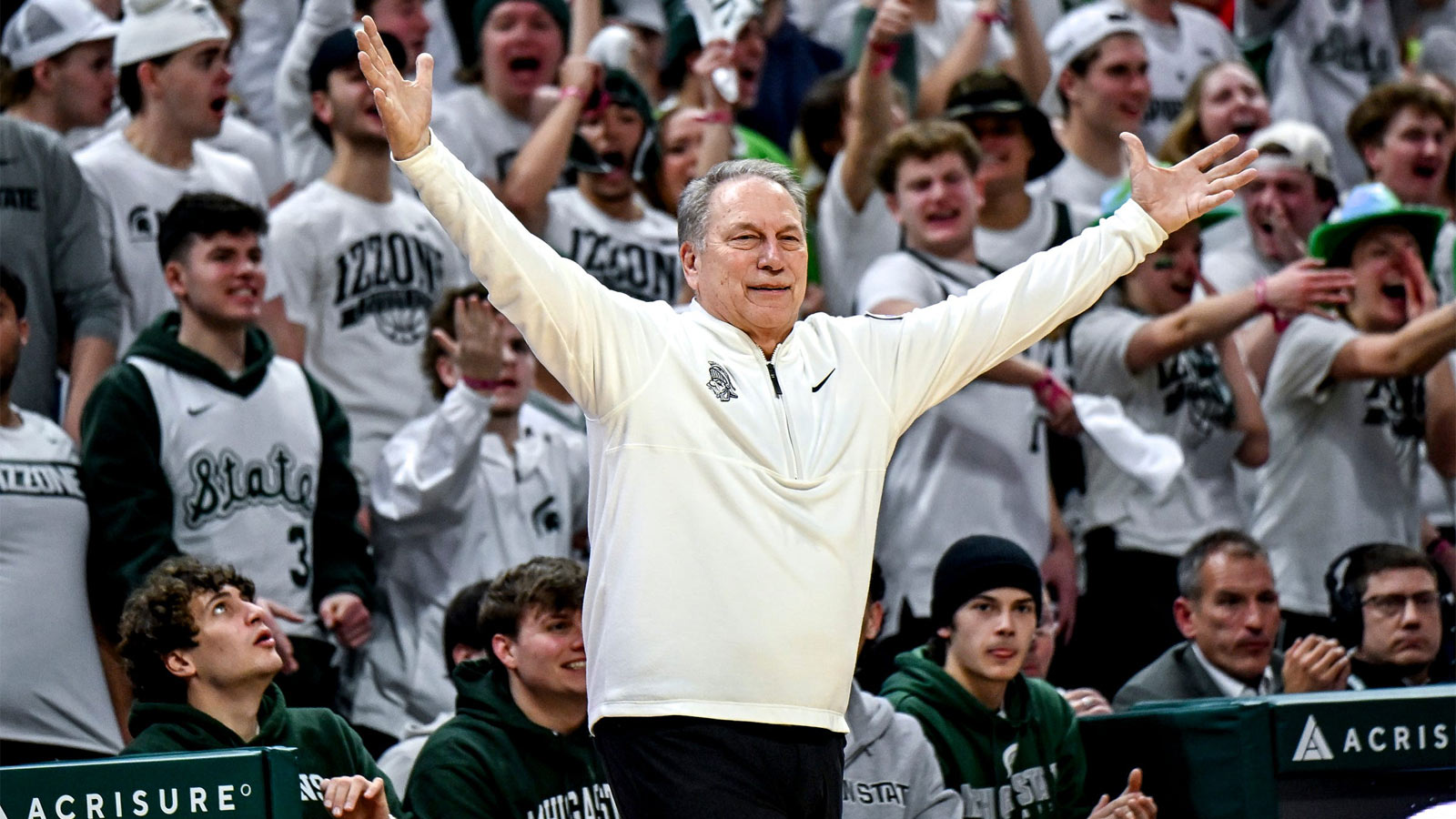 Michigan State’s Tom Izzo responds to Dusty May’s ‘dangerous’ plays allegation