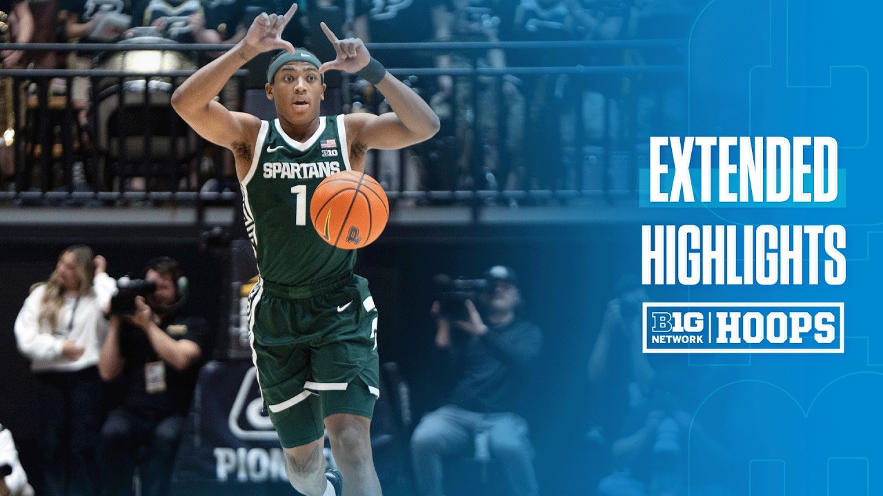 MSU-Purdue basketball: Highlights from Spartans' thrilling win