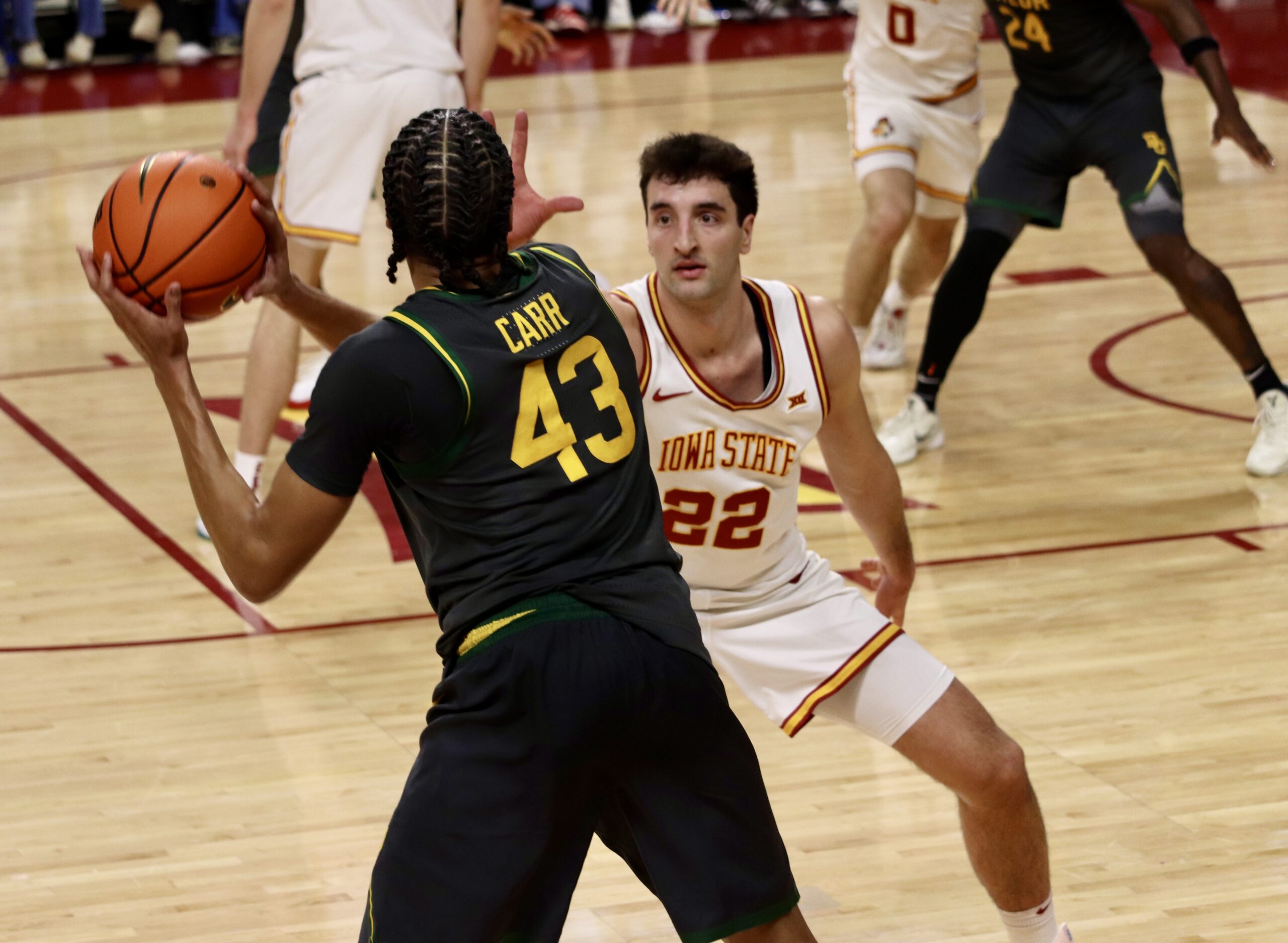 No. 7 Iowa State outlasts Baylor