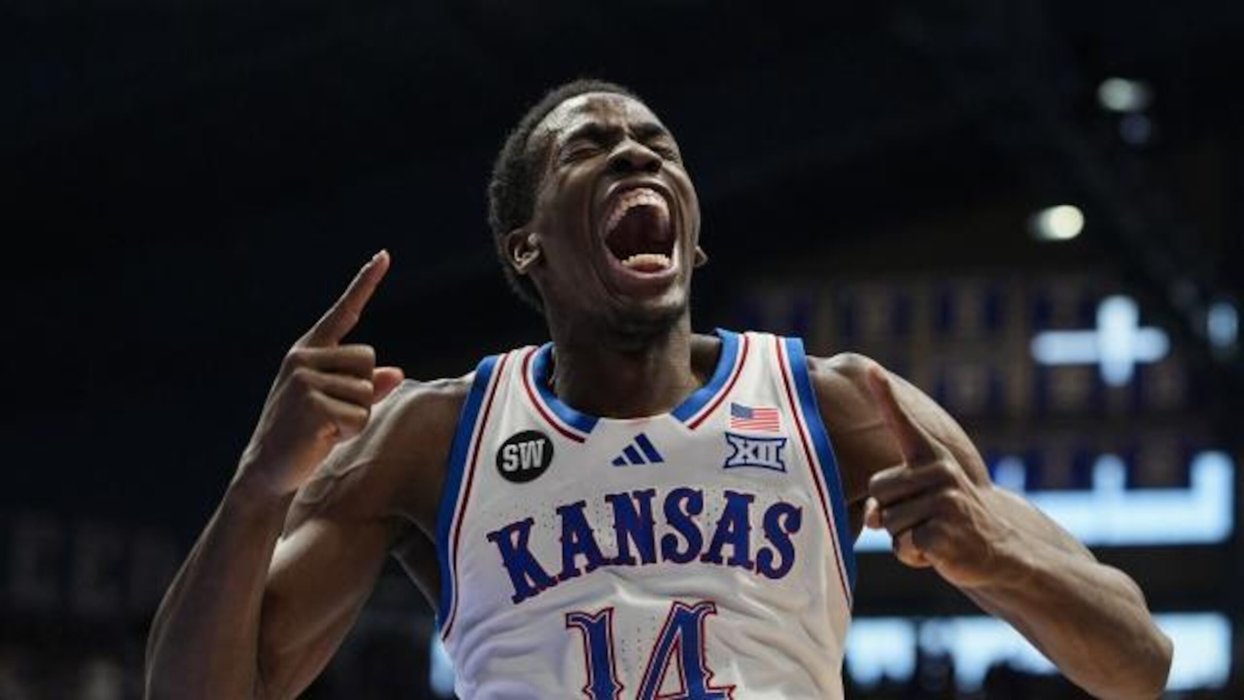 No. 9 Kansas upsets No. 1 Arizona 82-78, ends Wildcats’ undefeated season