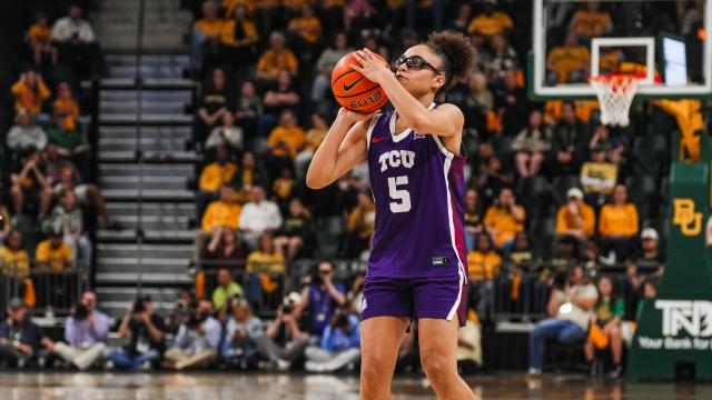 Olivia Miles’ 40-point game powers No. 17 TCU past No. 12 Baylor