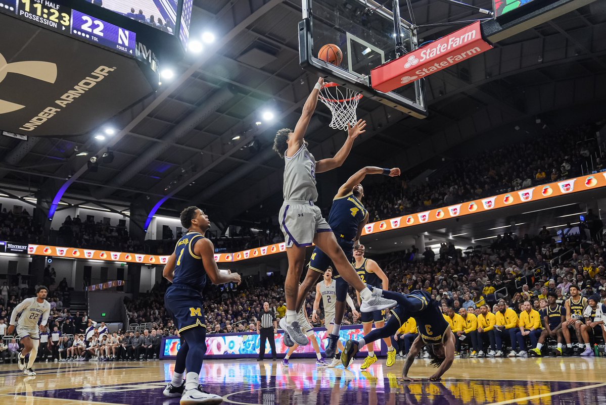 Rapid Recap: Northwestern blows 16-point second half lead in 87-75 loss to No. 2 Michigan