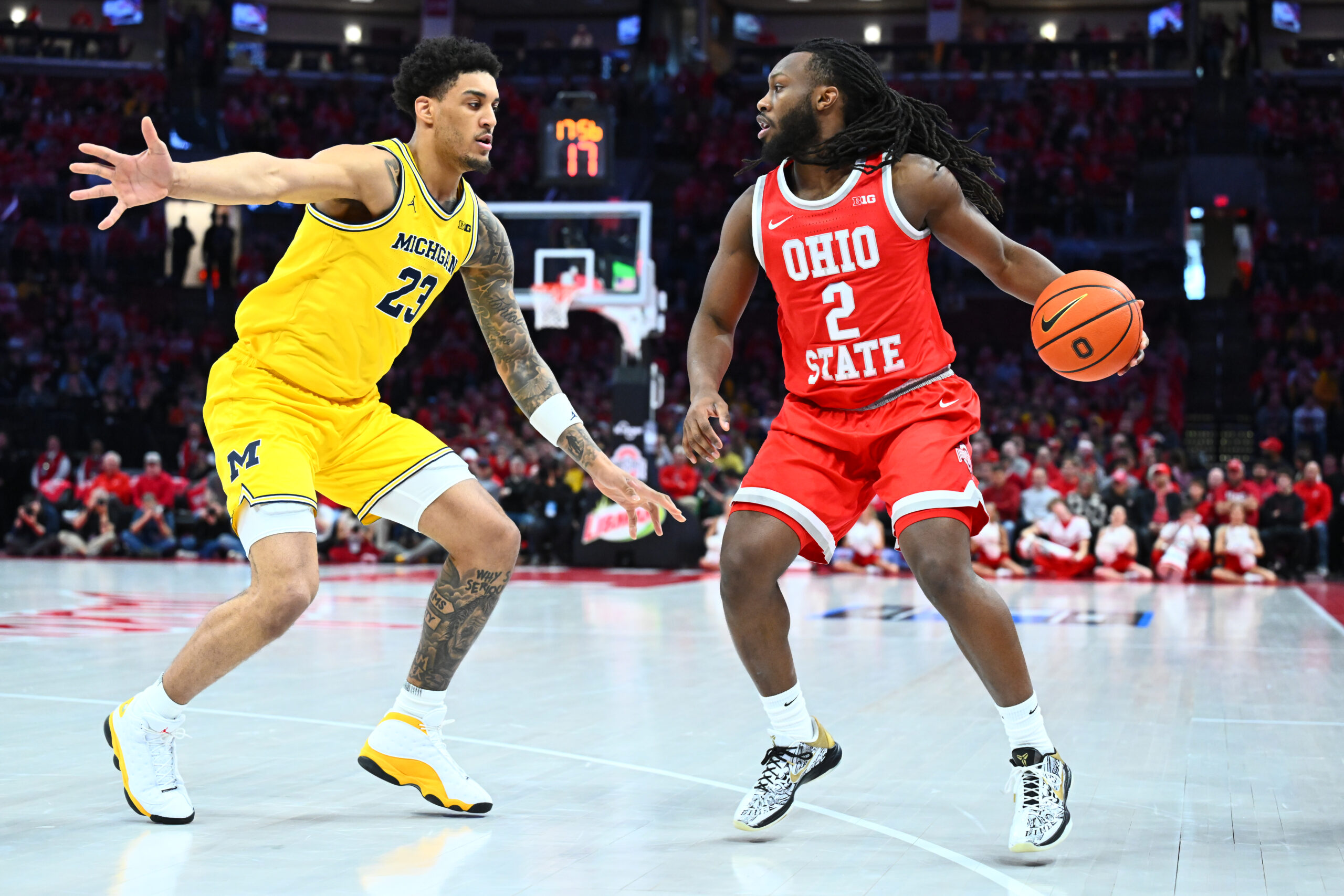 Rivalry sweep: Michigan blows out Ohio State to complete season sweep, 82-61