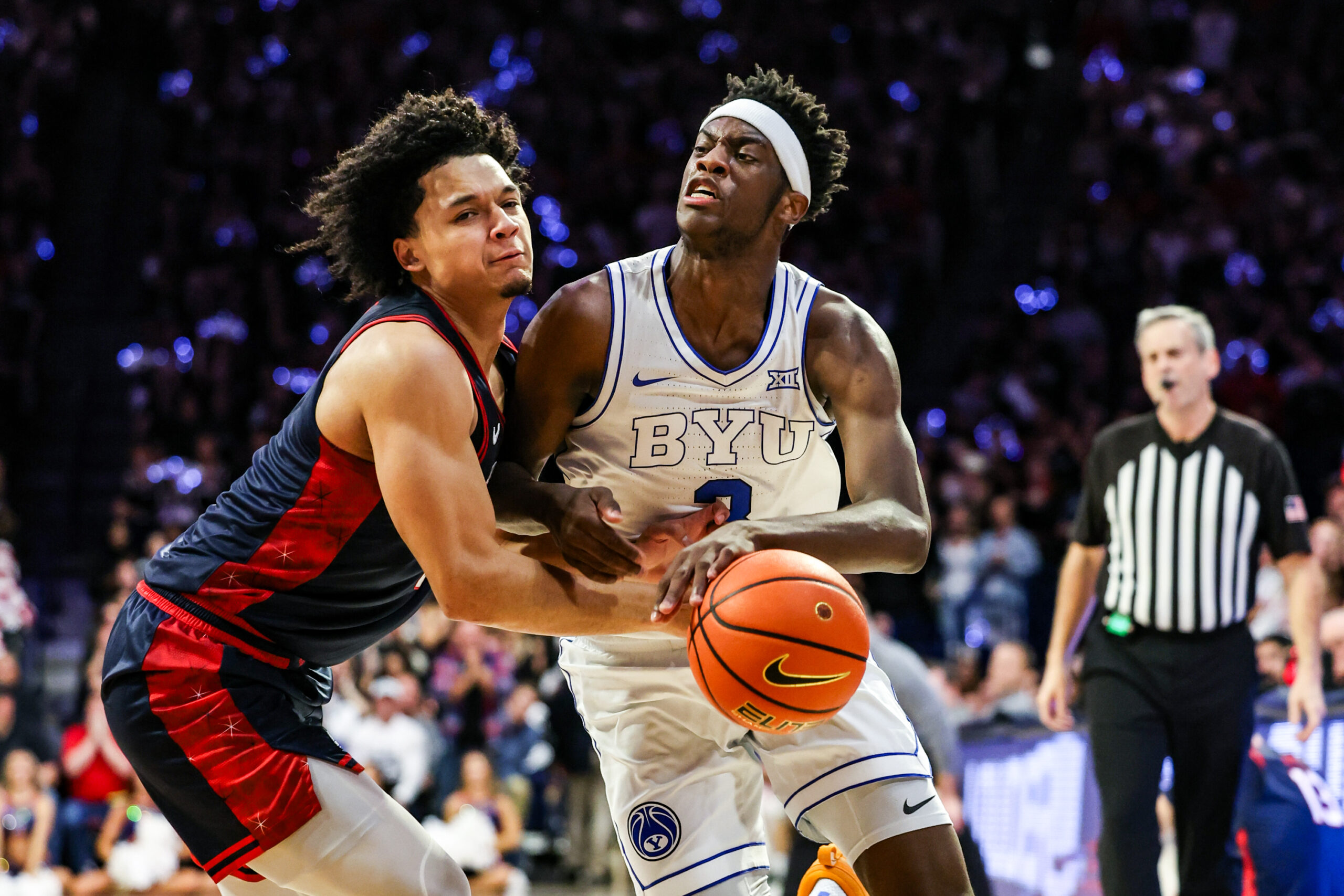 Shorthanded Arizona men’s basketball beats No. 23 BYU to snap skid