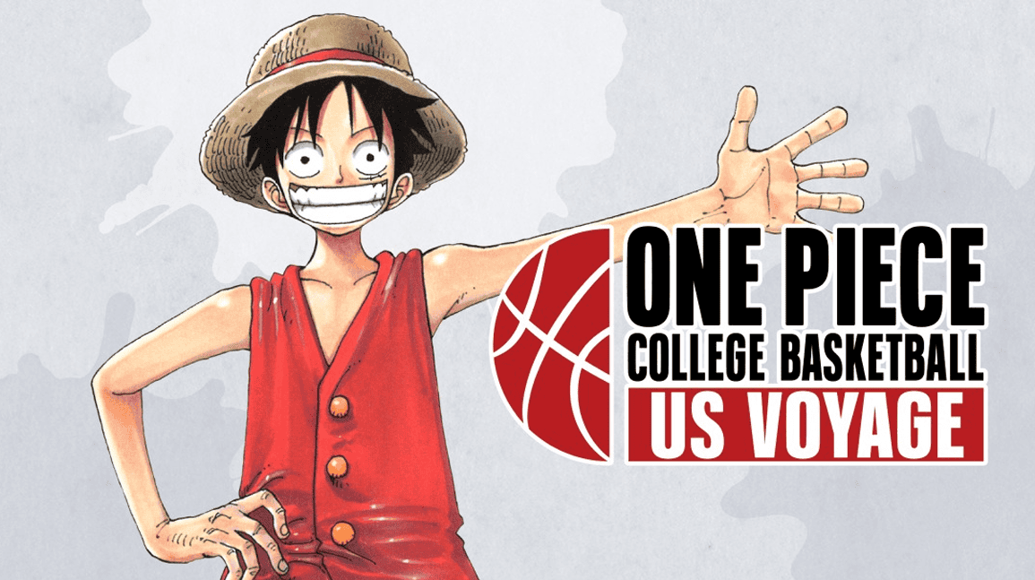 Five universities took part in the inaugural "One Piece" College Basketball U.S. Voyage