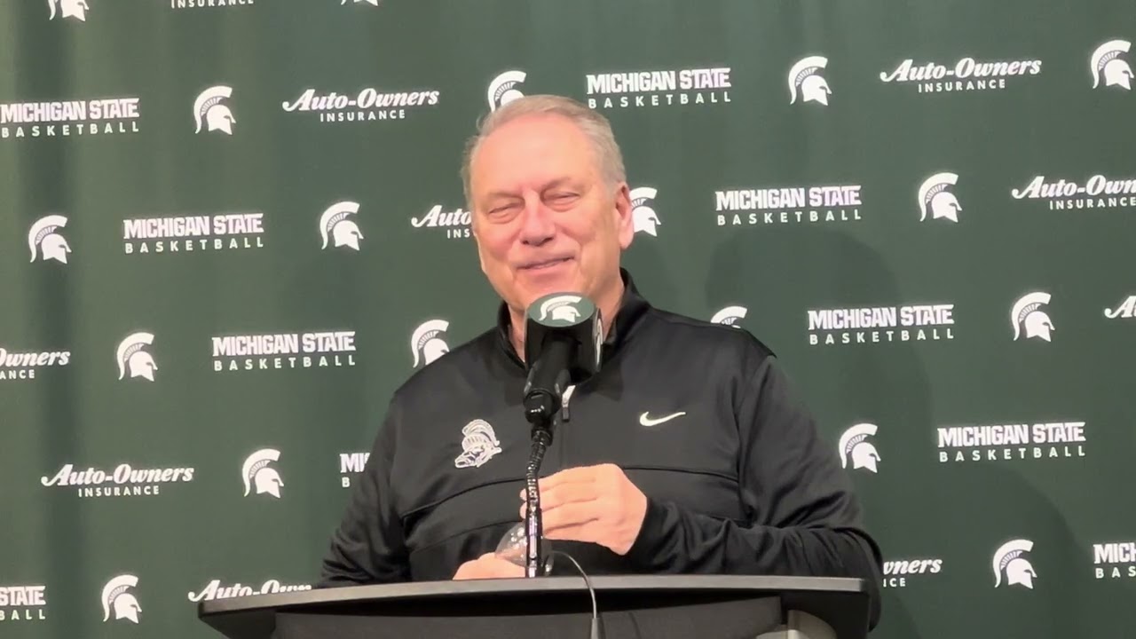 Tom Izzo previews Spartans trip to Purdue