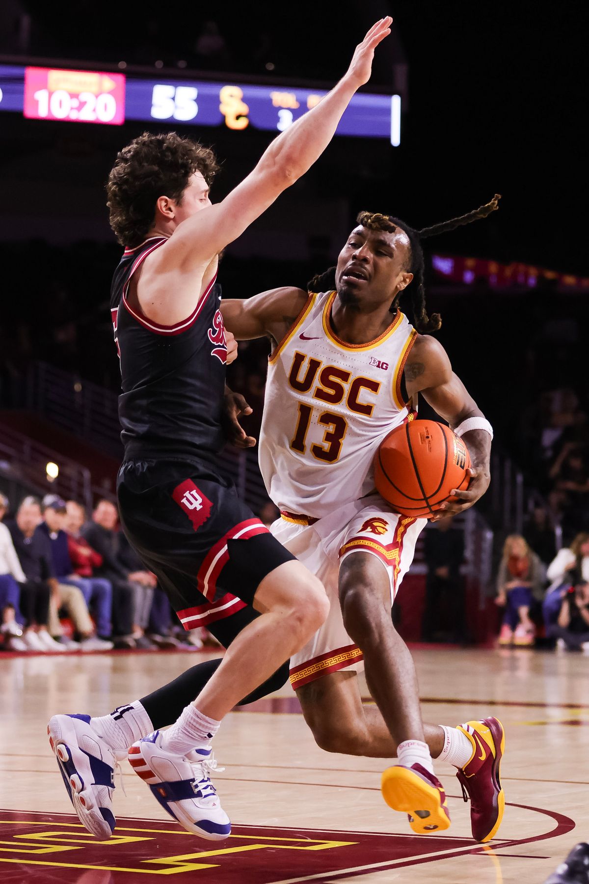 TST Images: USC defeats Indiana, 81-75, at Galen Center
