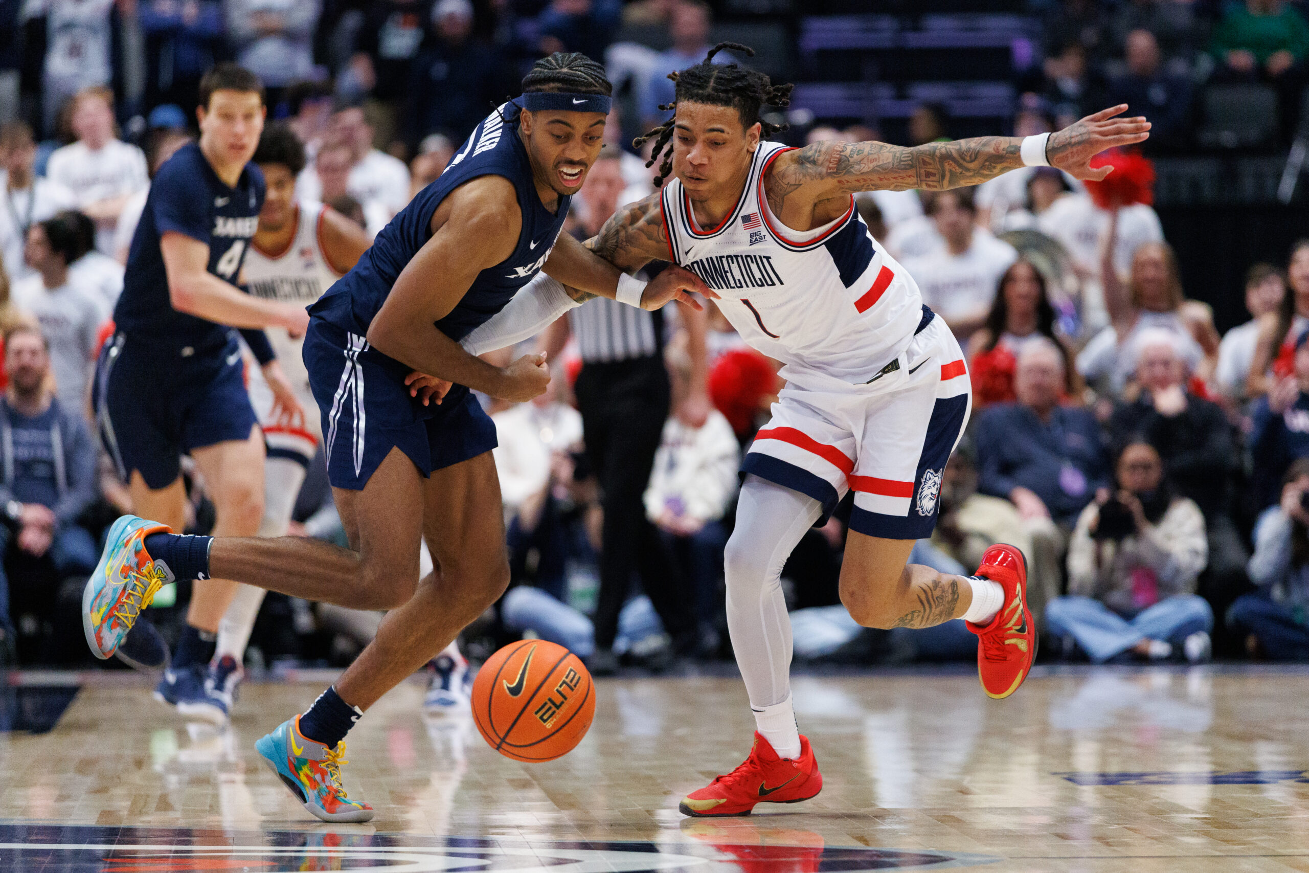 UConn men’s basketball drops to No. 6 in latest AP Poll