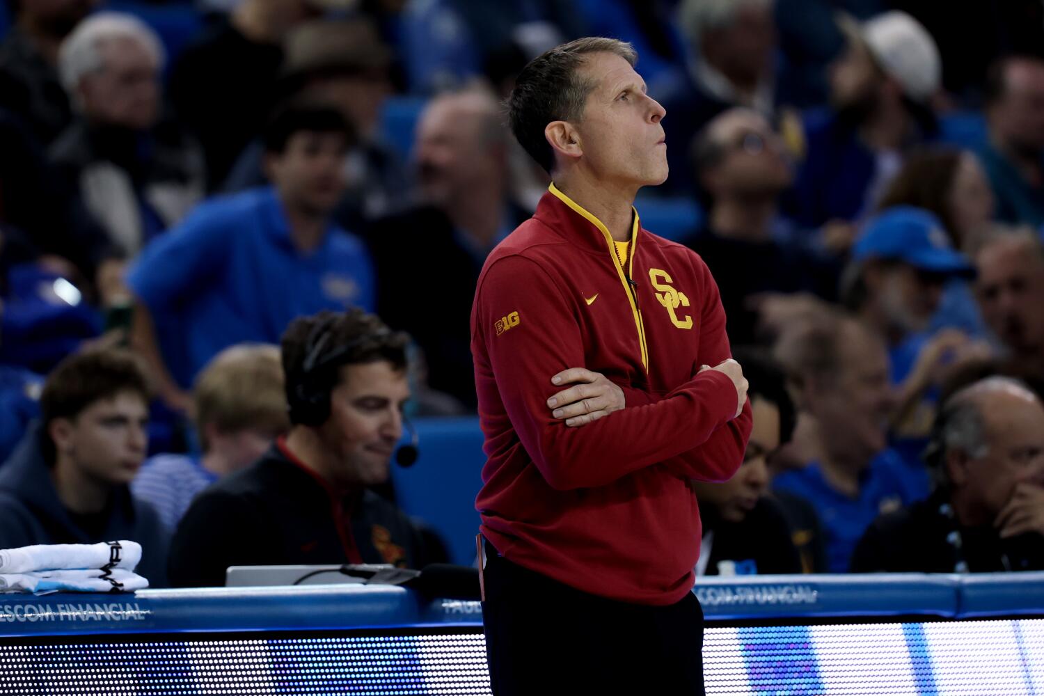 USC men's basketball left to wonder what could have been after humbling loss at UCLA