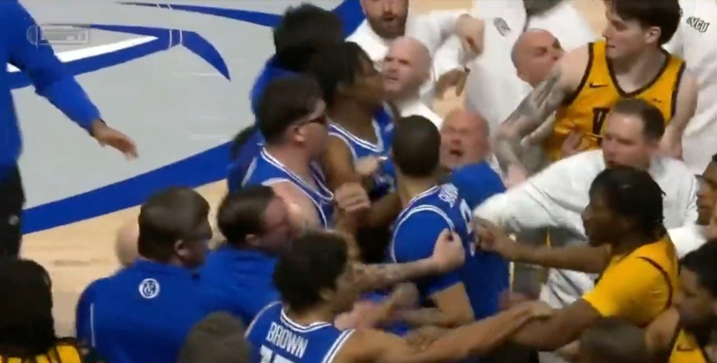 VCU-Saint Louis brawl breaks out after head-scratching move at buzzer