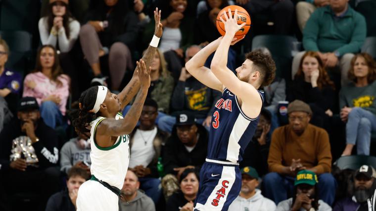 What channel is Arizona vs. Kansas on today? Time, TV schedule, live stream to watch Big 12 men's basketball game