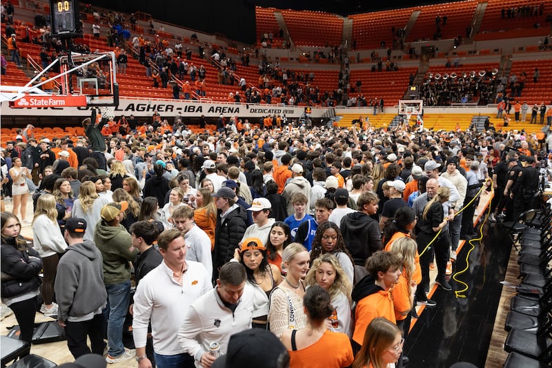 What Oklahoma State coach Steve Lutz said after an upset win over No. 16 BYU