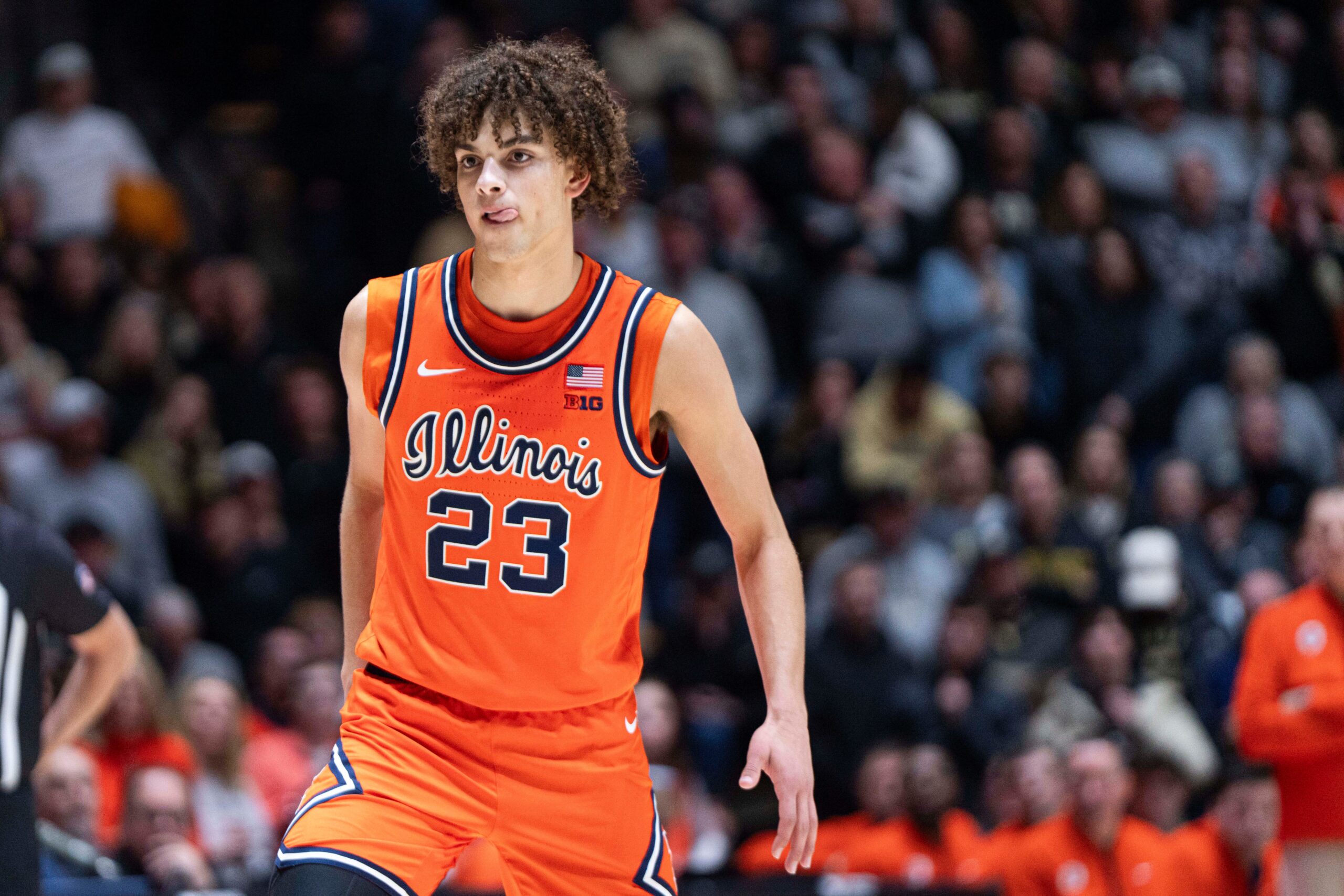 Who is the best NBA comparison to Illinois basketball star Keaton Wagler?