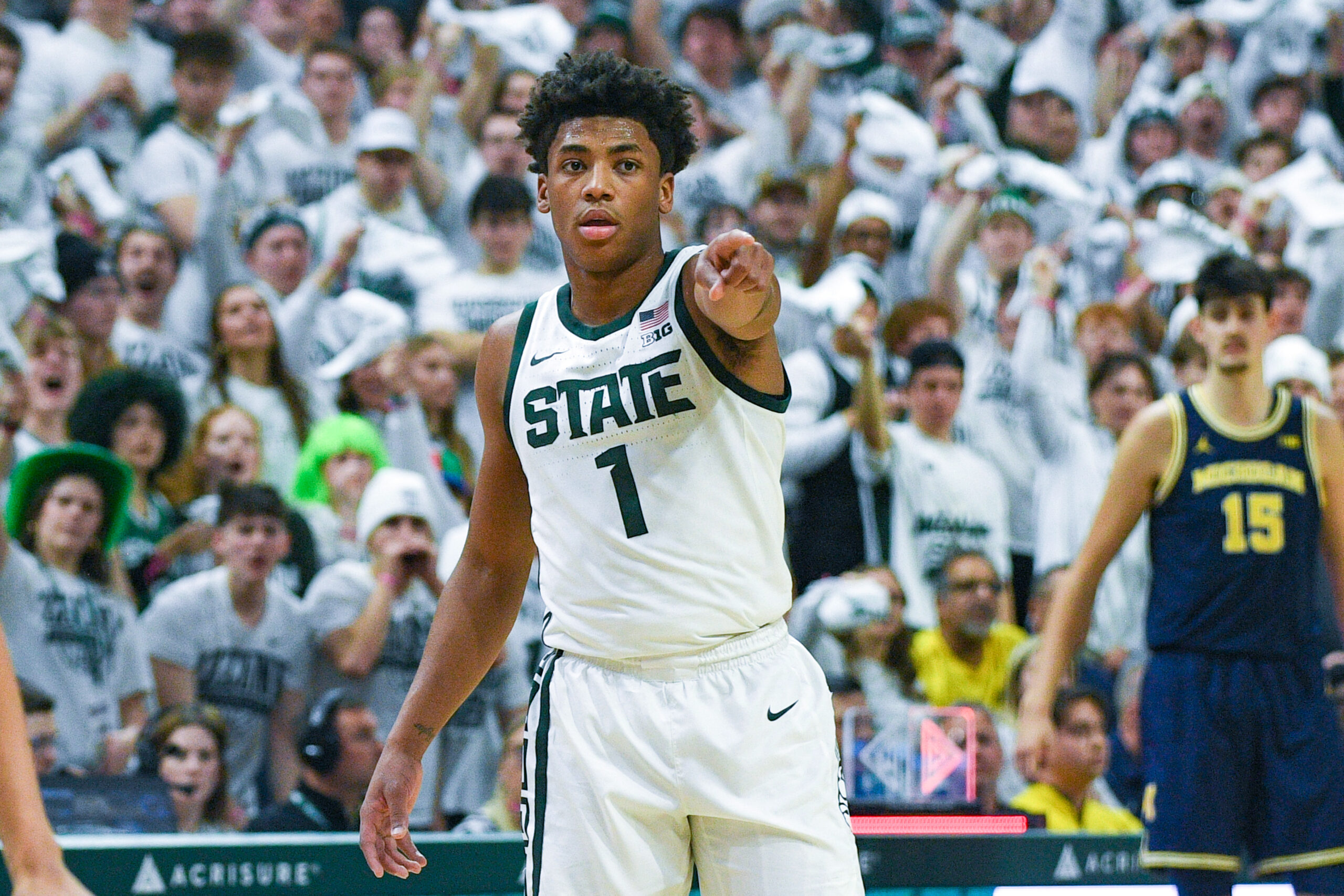 Will Michigan State’s Jeremy Fears start against Illinois?