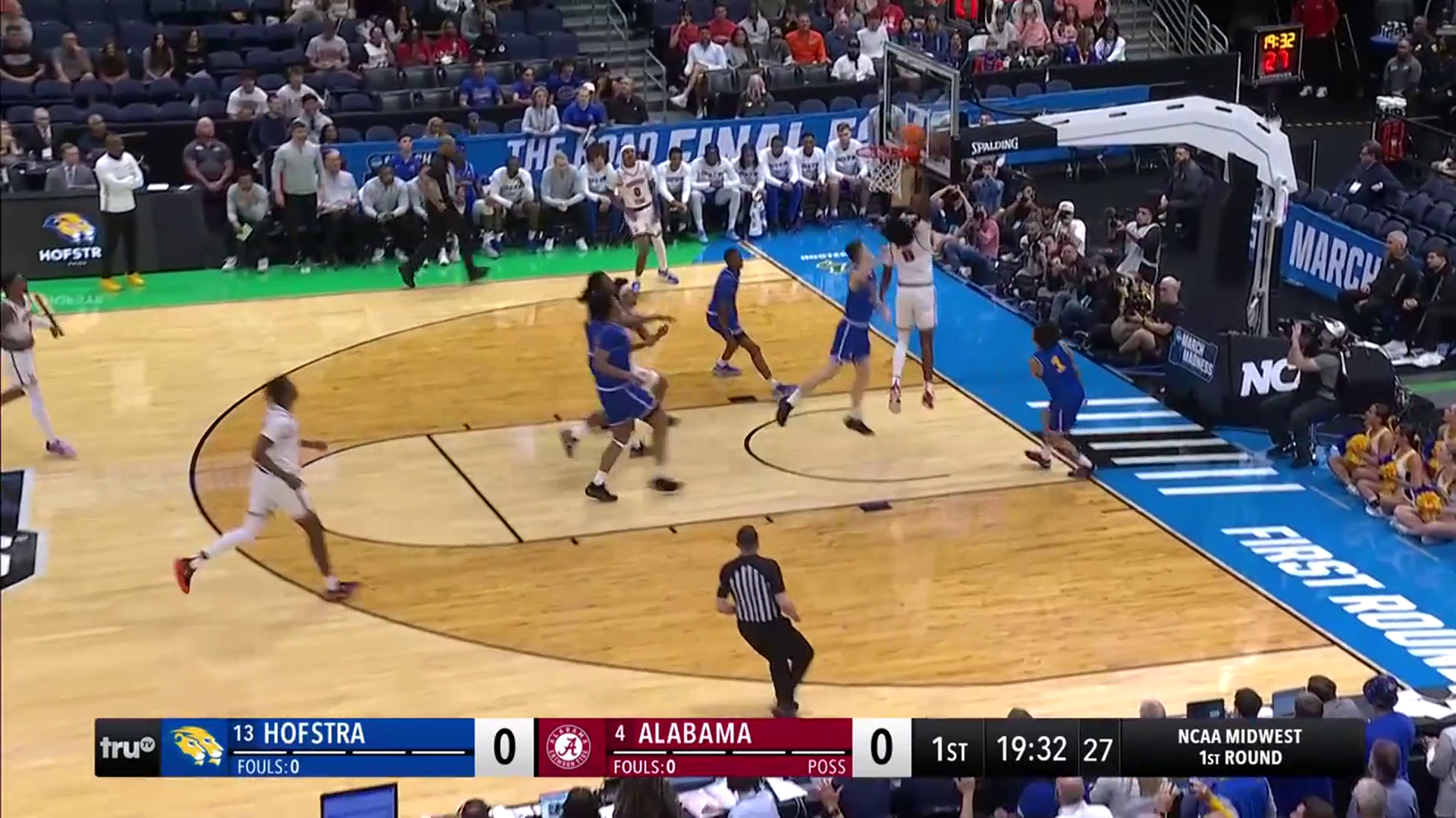 Alabama Crimson Tide vs. Hofstra Pride: Game Highlights