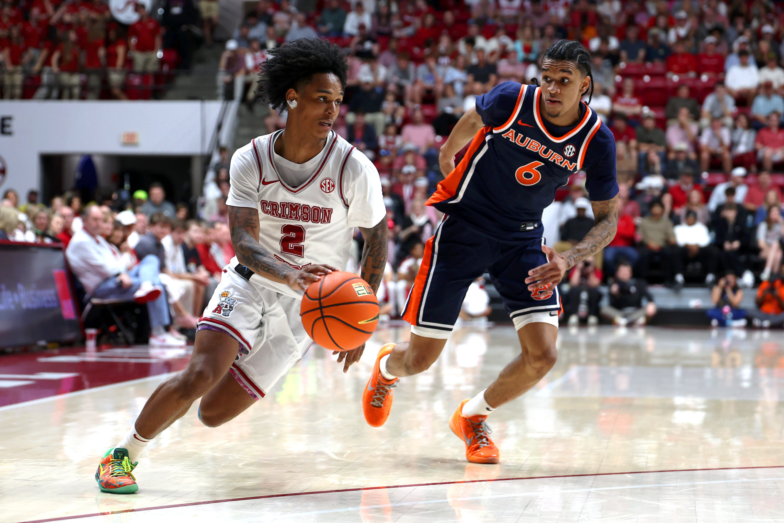 Alabama Defeats Auburn 96-84