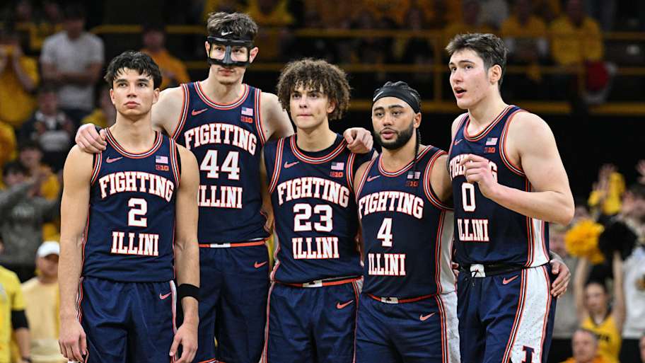 Illinois basketball guard Keaton Wagler