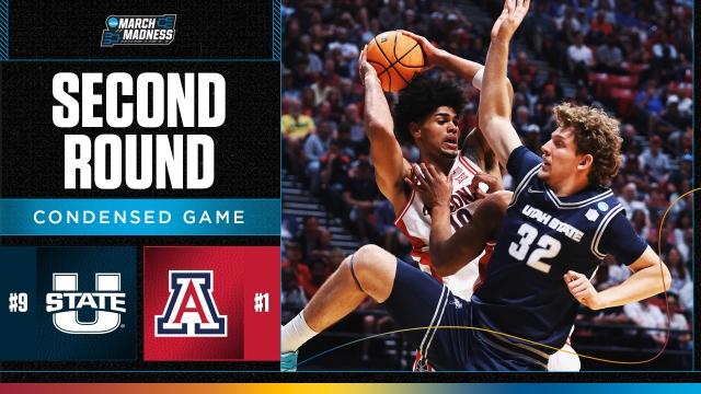 Arizona vs. Utah State – Second round NCAA tournament extended highlights