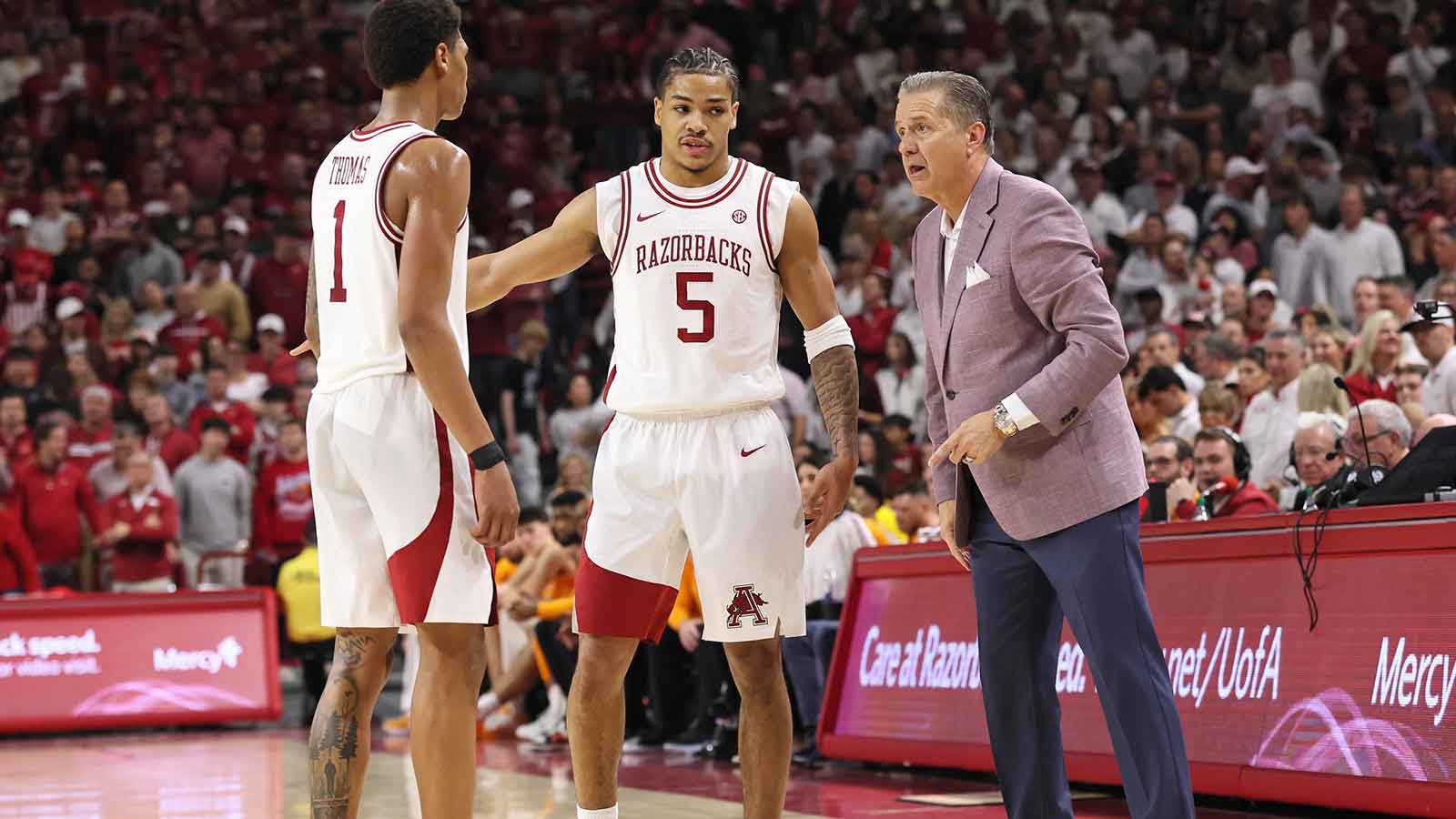Arkansas’ John Calipari on why Darius Acuff Jr. could run for President