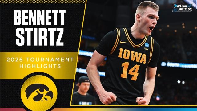 Bennett Stirtz 2026 NCAA tournament highlights