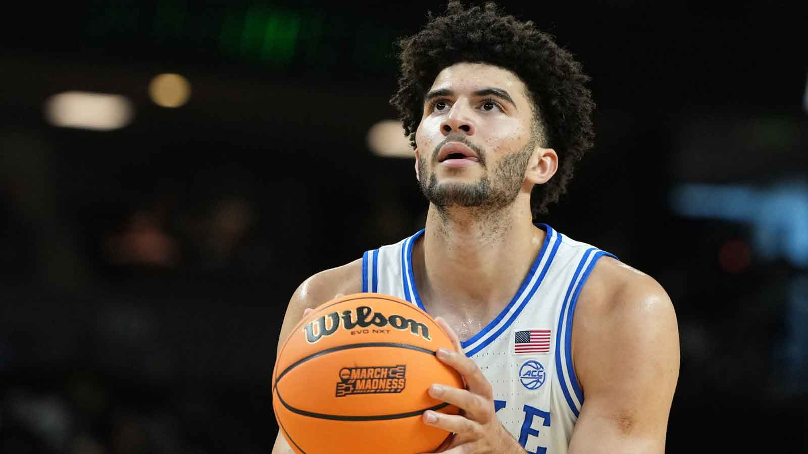 Cameron Boozer reacts to Duke’s closer-than-expected win over Siena