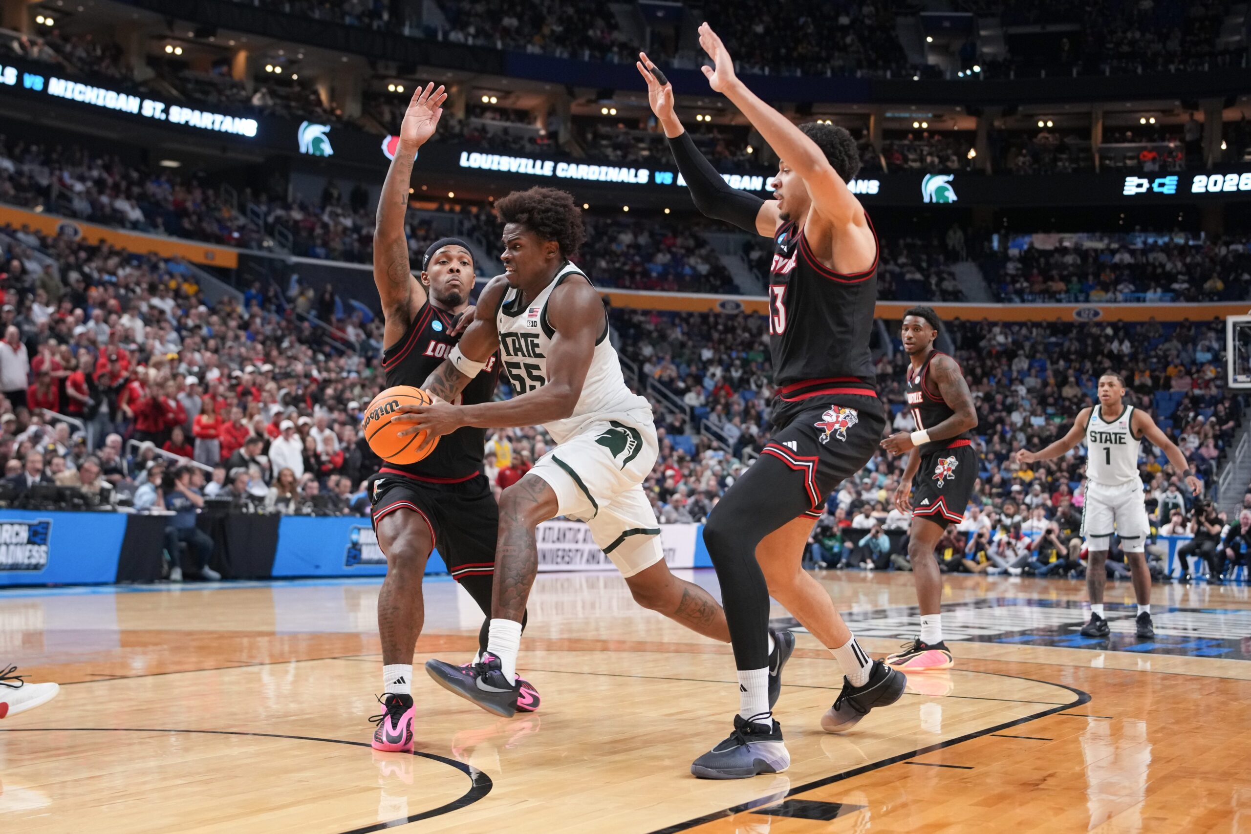 Coen Carr lifting Michigan State's March Madness hopes in Sweet 16 with high-flying play